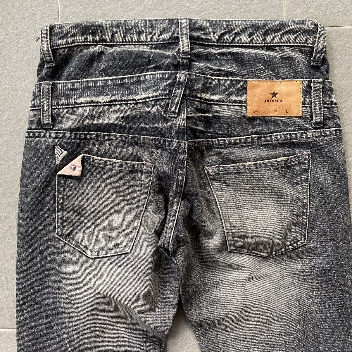 Japanese Brand × Jean Antgauge double waist denim Size US 29 - 11 Thumbnail