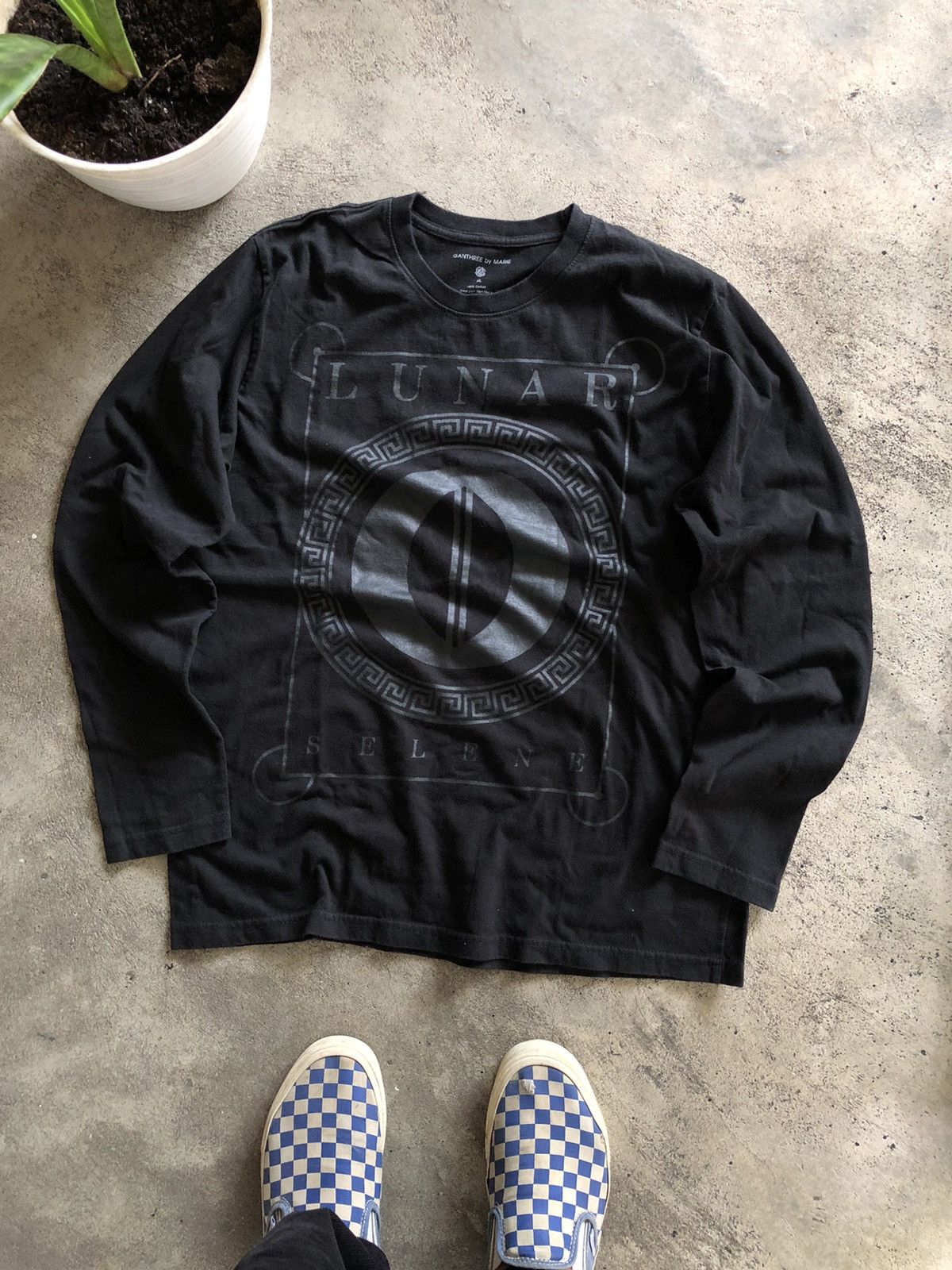 Hysteric Glamour × Japanese Brand JAPANESE GANTHREE LUNAR SELENE LONG SHIRT Size US XL / EU 56 / 4 - 2 Thumbnail