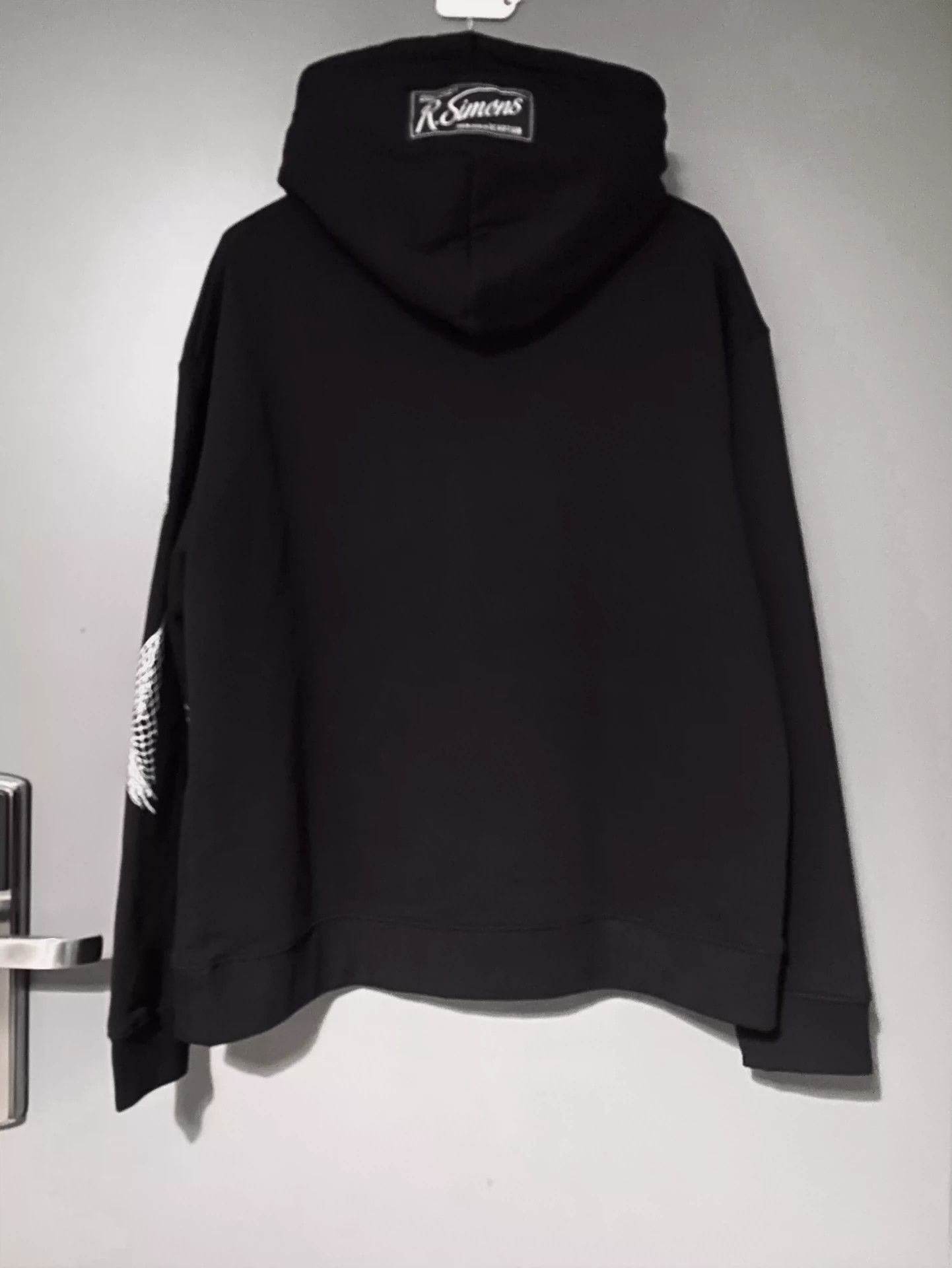 Raf Simons Raf Simons Slogan cobweb hoodie Size US XS / EU 42 / 0 - 1 Thumbnail