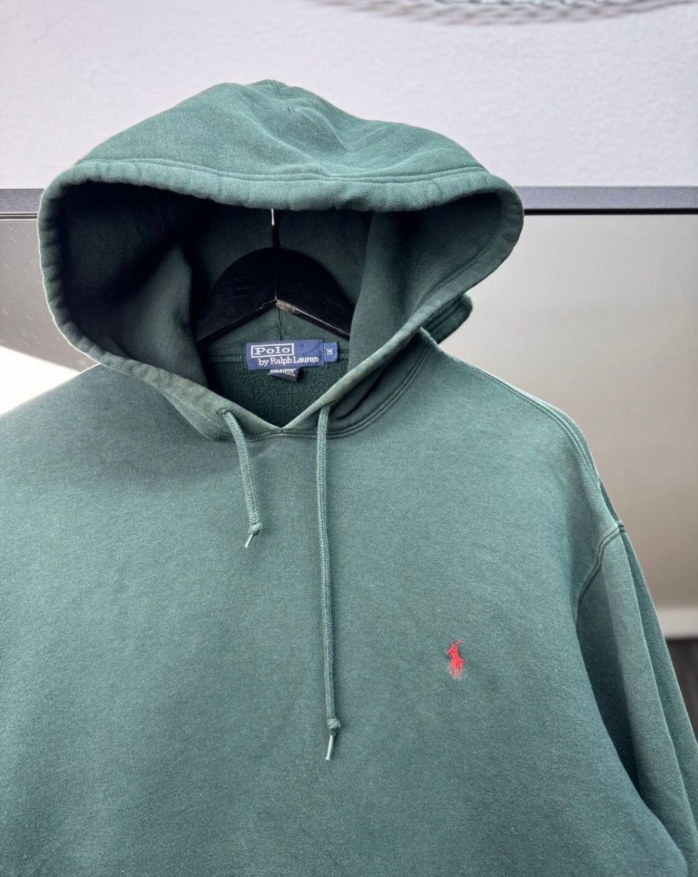 Polo Ralph Lauren × Vintage Polo Ralph Lauren 90s Hoodie Faded Oversized Vintage Size US M / EU 48-50 / 2 - 6 Thumbnail