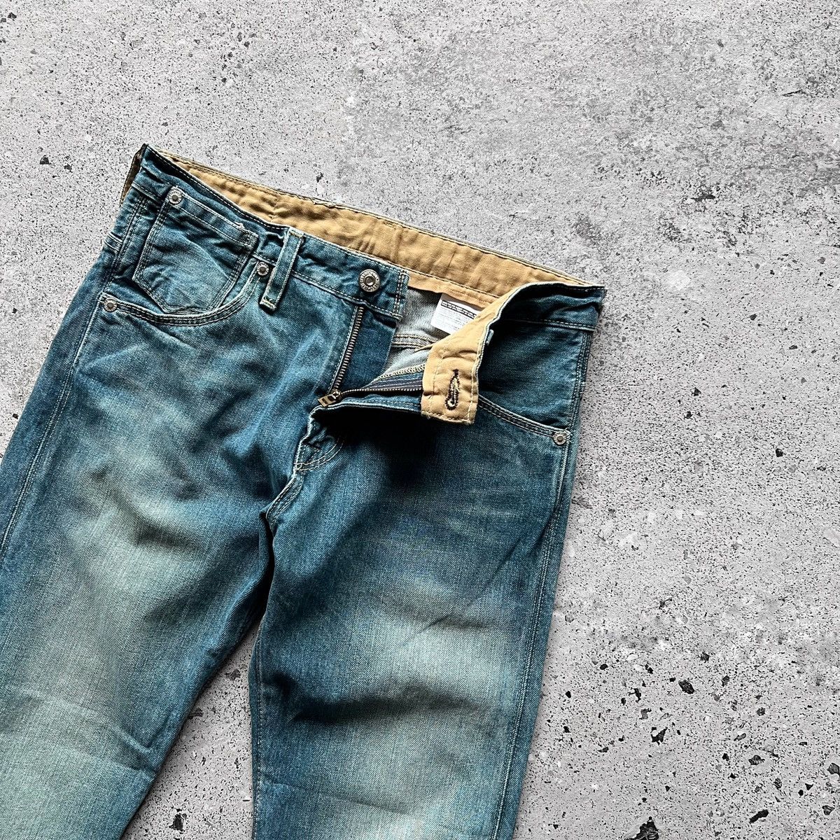 Designer × Levi's Levis 504 Womens Blue Denim Jeans Pockets Logo Size 30" / US 8 / IT 44 - 5 Thumbnail