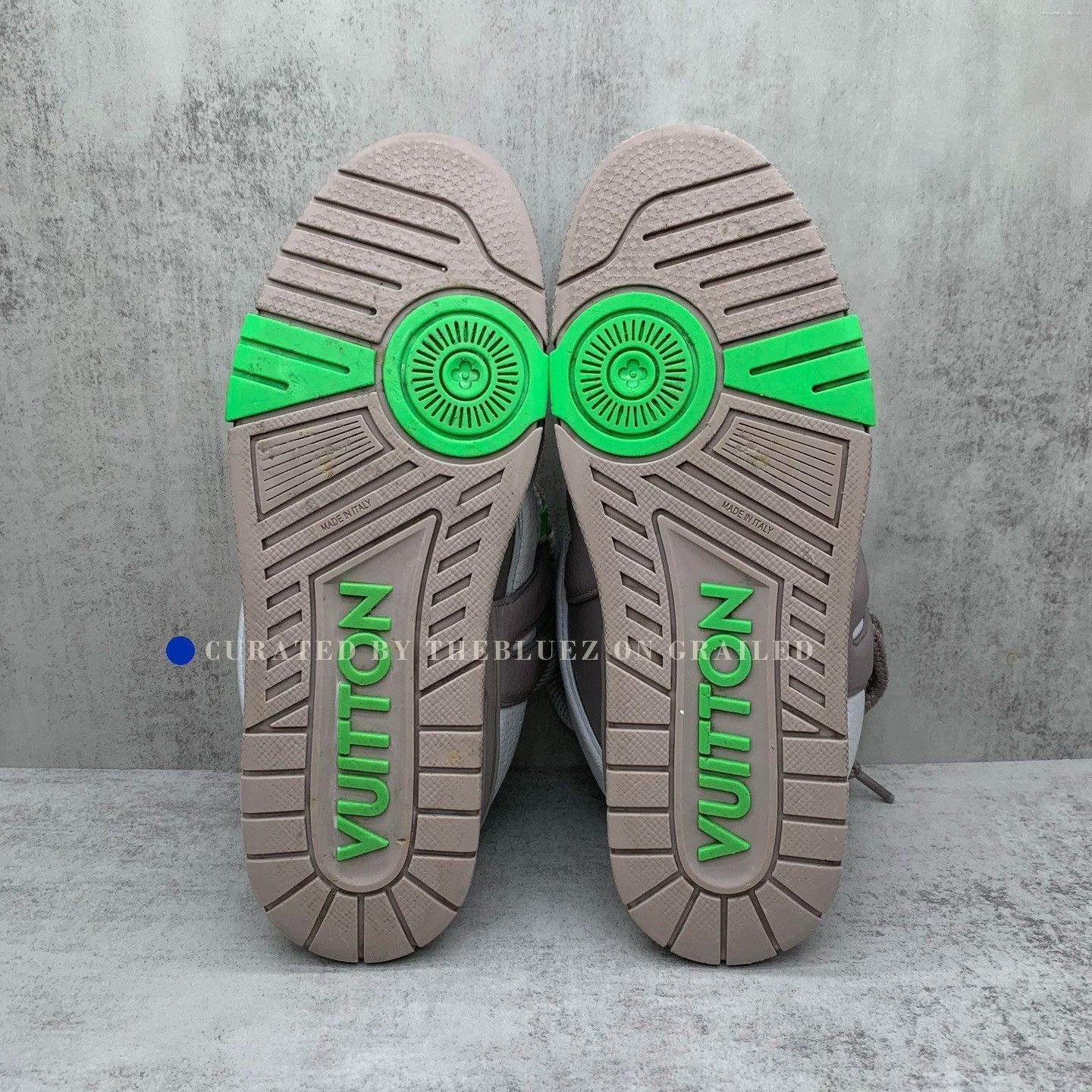 Louis Vuitton LV Skate Grey Green Sneakers Size US 8 / EU 41 - 7 Thumbnail