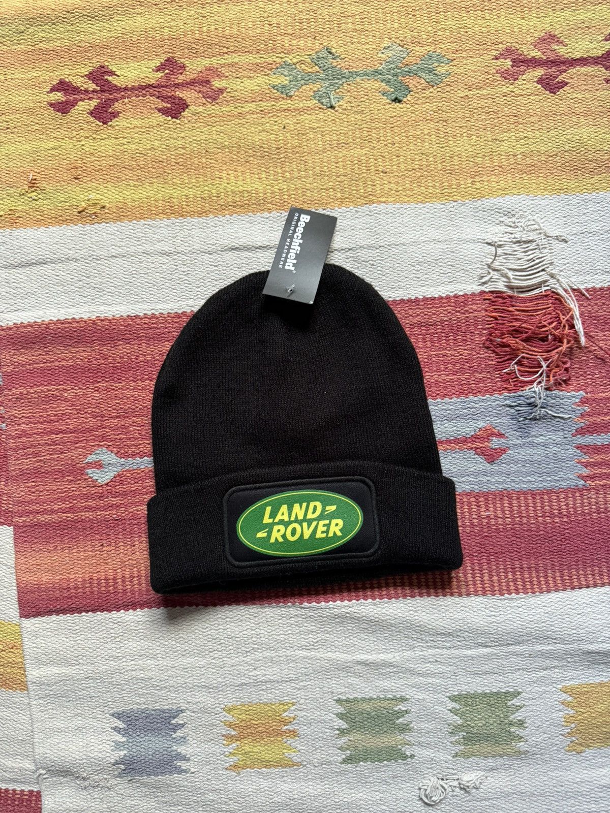 Vintage Vintage Land Rover y2k Formula 1 Racing Beanie Size ONE SIZE - 1 Thumbnail