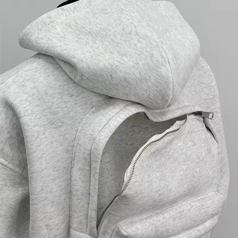 Japanese Brand Kurusu x aoka Backpack Design Hoodie Size US M / EU 48-50 / 2 - 5 Thumbnail