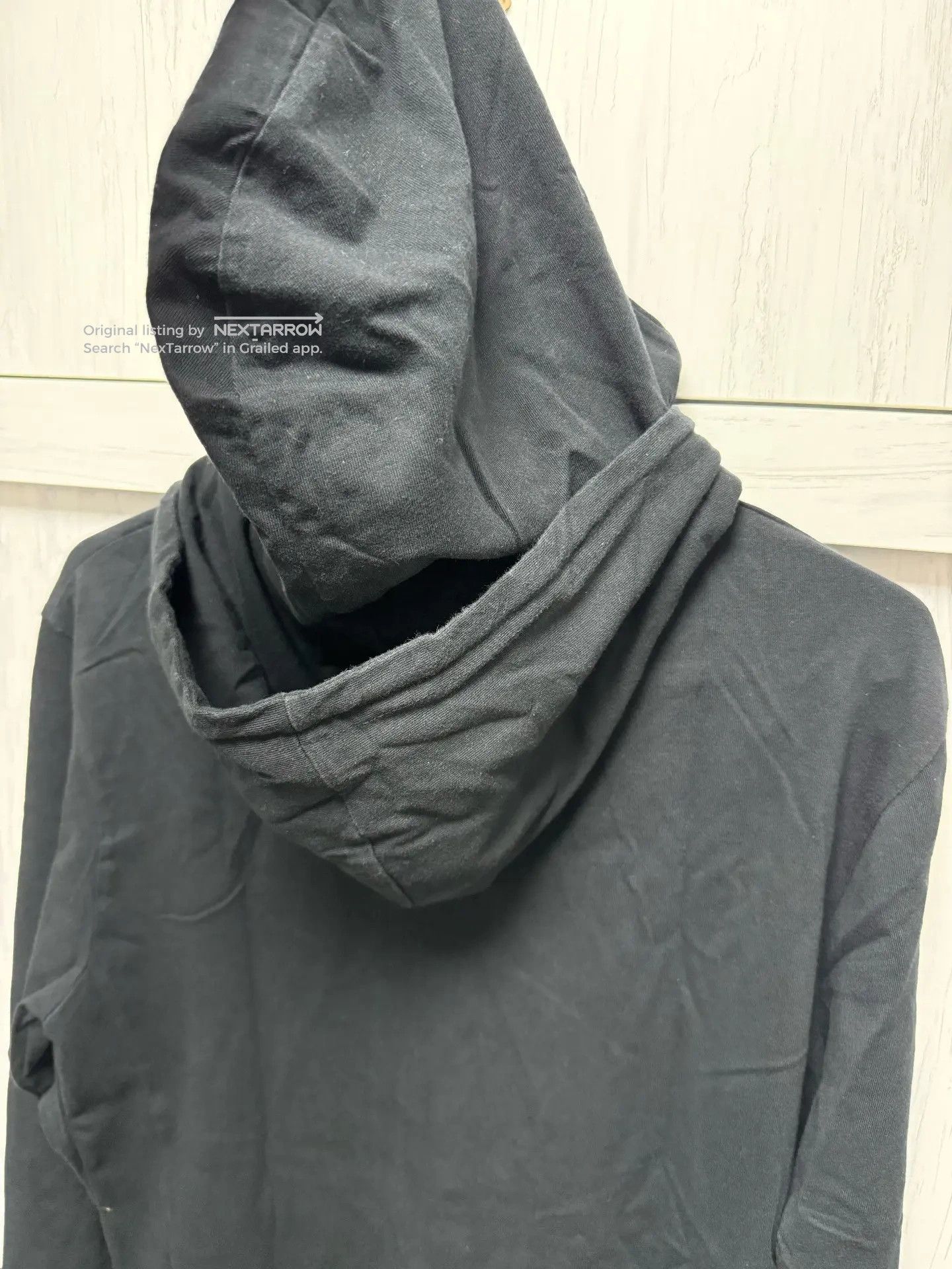 Telfar Black Customer Double Hood Hoodie Kkkk83/2609, Men's — image 3 of 6