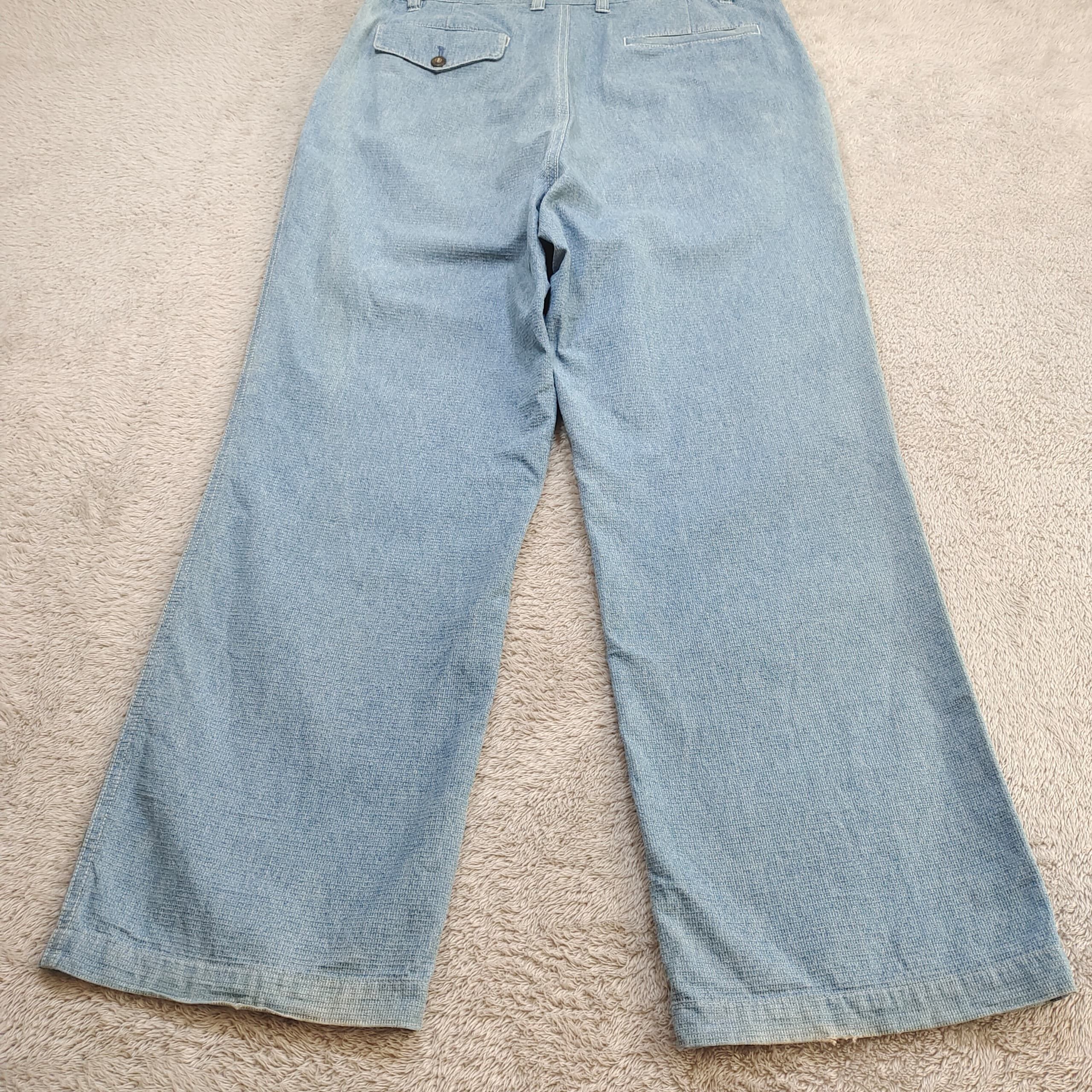 Louis Feraud Jean Louis Fradet High-Waisted Pleated,Embroidered Rose Logo Size US 30 / EU 46 - 8 Thumbnail