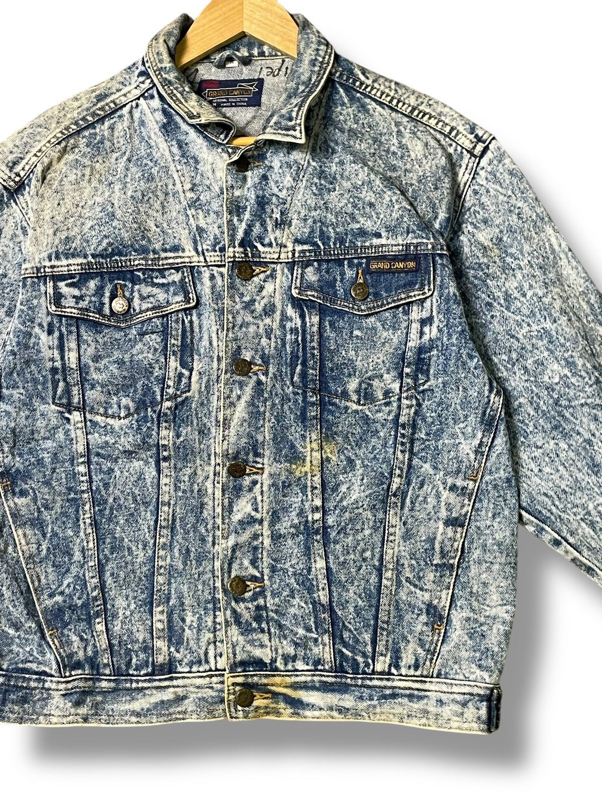 Japanese Brand × Vintage Vintage Grand Canyon Trucker Denim Jacket (31) Size US M / EU 48-50 / 2 - 5 Thumbnail