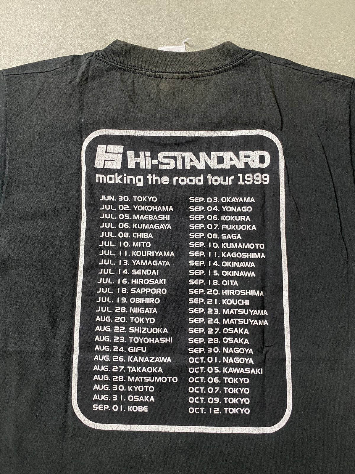 Band Tees × Vintage 90s Hi-Standard Making The Road Tour Tshirt Size US M / EU 48-50 / 2 - 4 Thumbnail