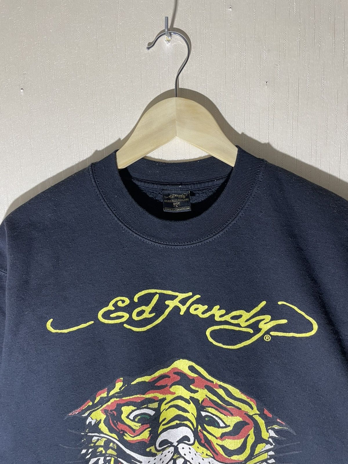 Ed Hardy × Japanese Brand × Vintage Ed Hardy vintage streetwear sweatshirt Size US L / EU 52-54 / 3 - 3 Thumbnail