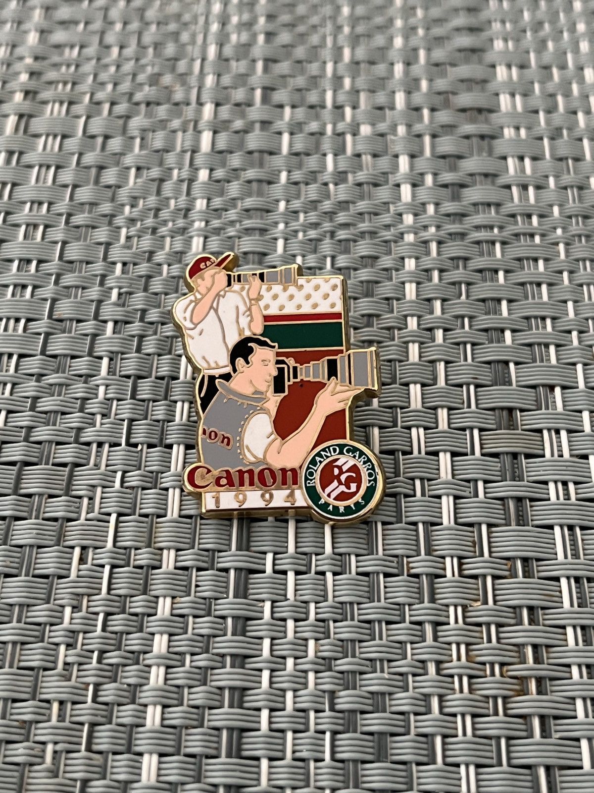 Vintage Roland Garros vintage Pin (1994) Size ONE SIZE - 1 Thumbnail