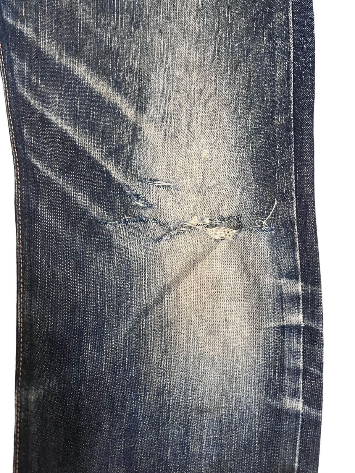 Edwin Vintage Edwin 503 Distress Style Denim Size US 34 / EU 50 - 5 Thumbnail