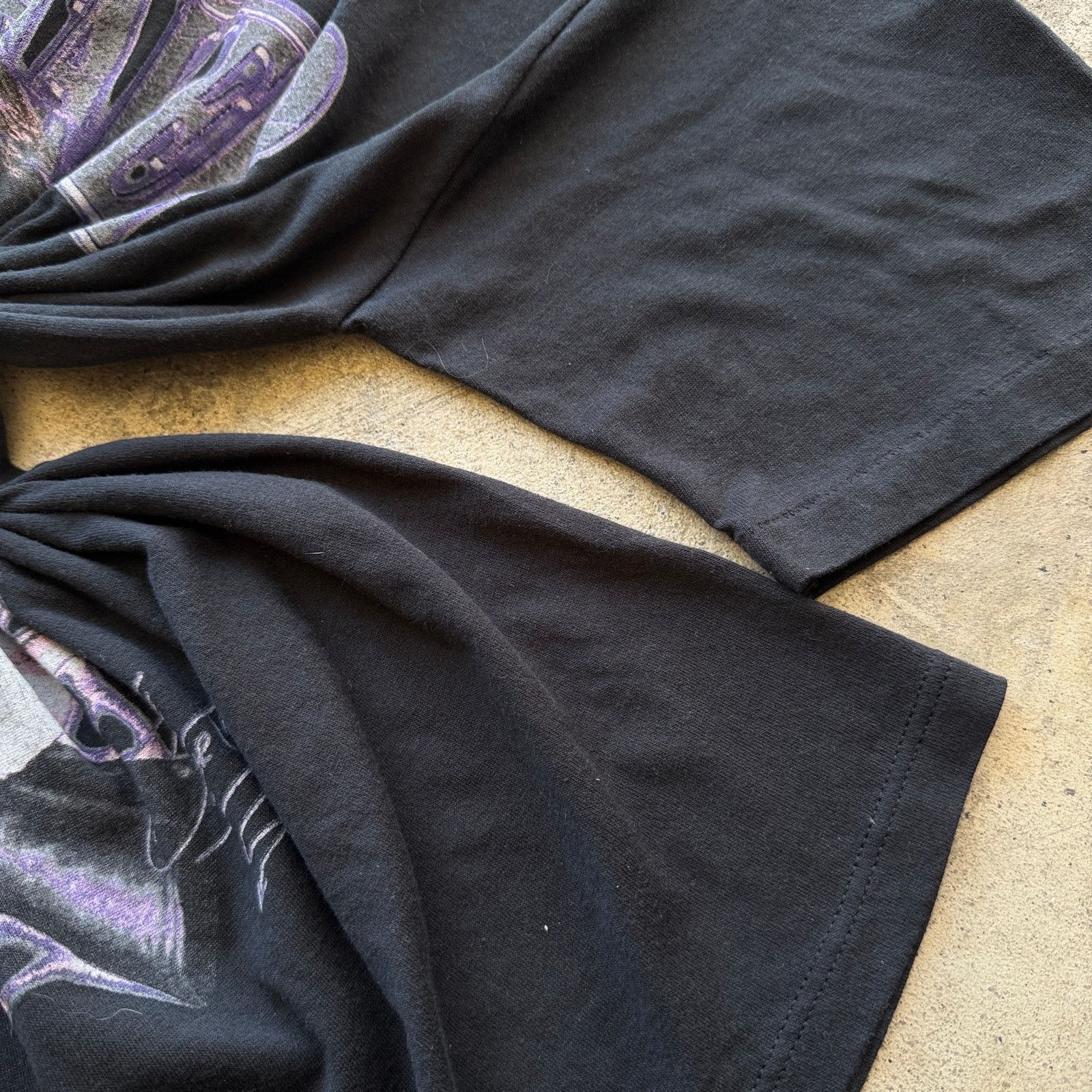 WWF Vintage 90s WWF The Undertaker The Dark Days Tee Jerzees Size US L / EU 52-54 / 3 - 5 Thumbnail