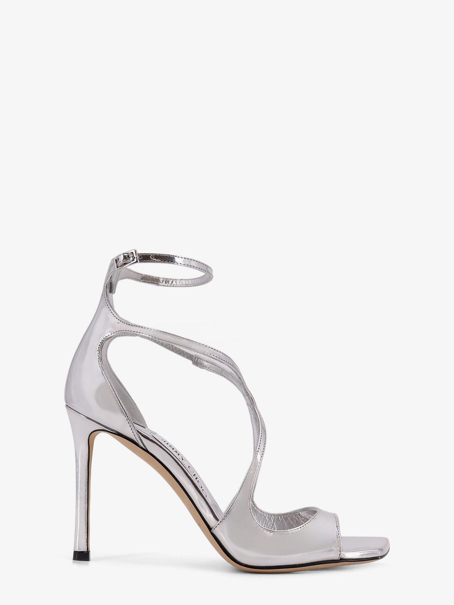 Jimmy Choo Shiny Leather Azia Sandals Size US 10 / IT 40 - 1 Thumbnail