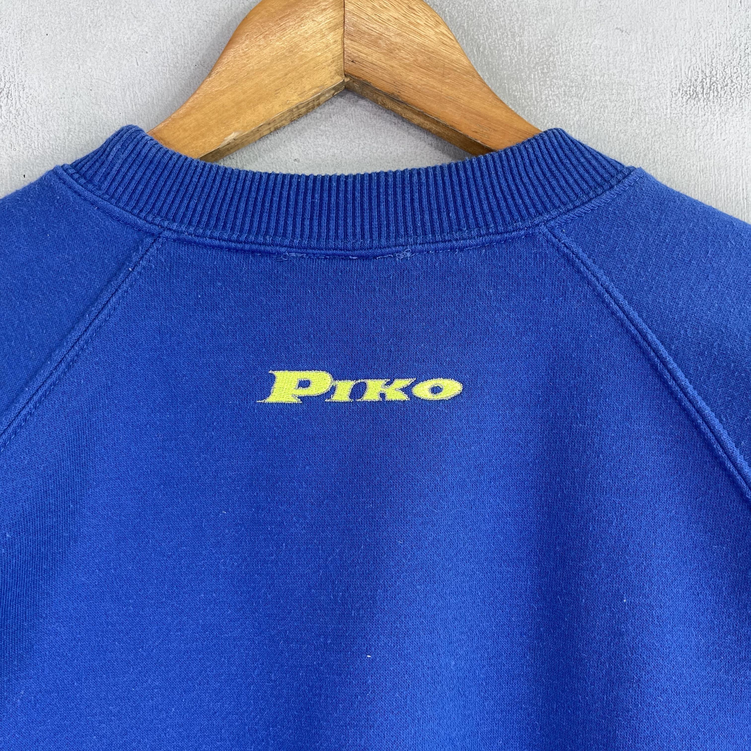 Vintage Vintage 90's PIKO Surf Hawaiian Longboard Sweatshirt Size US M / EU 48-50 / 2 - 8 Thumbnail