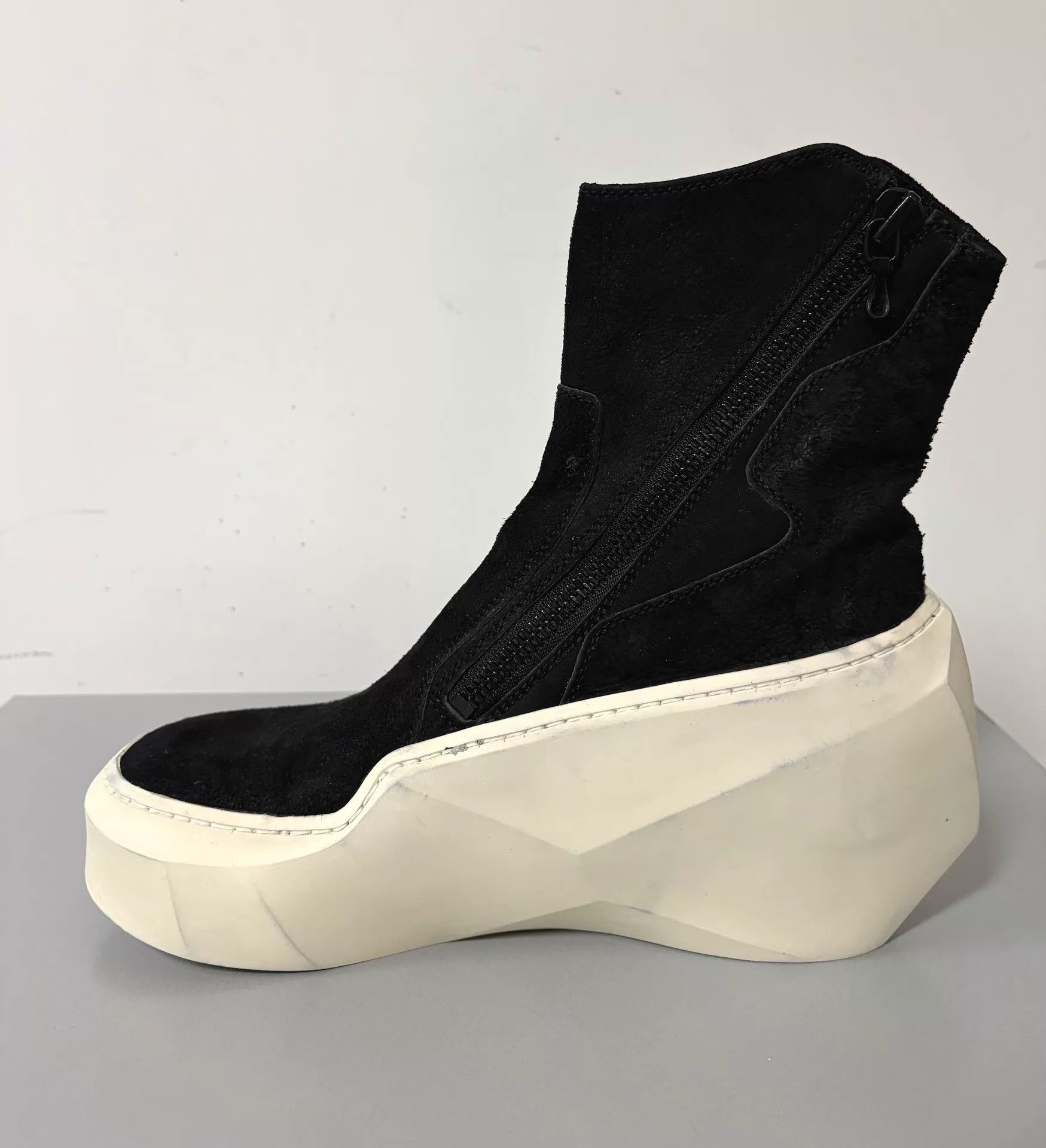 Julius julius men's diamond platform boots black suede 1 Size US 7.5 / EU 40-41 - 5 Thumbnail