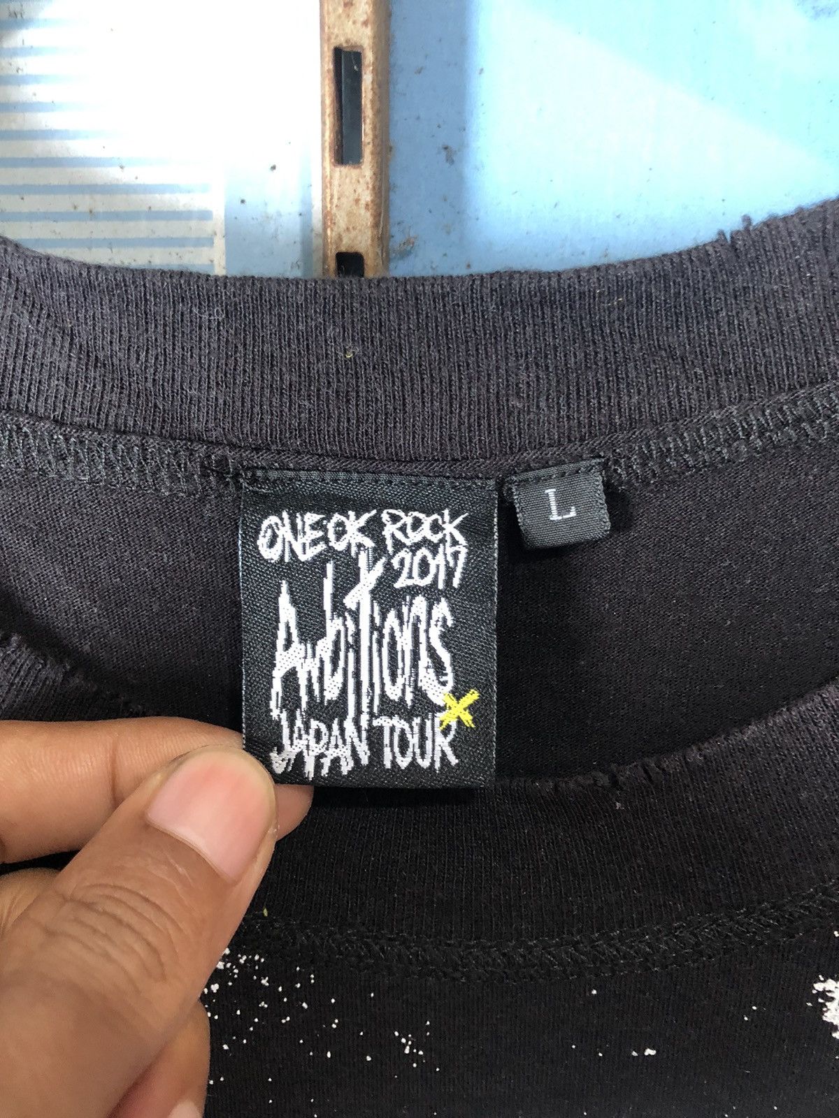 Band Tees ONE OK ROCK Tank Top 2017 Japan Tour Ambitions Official Size US L / EU 52-54 / 3 - 5 Thumbnail