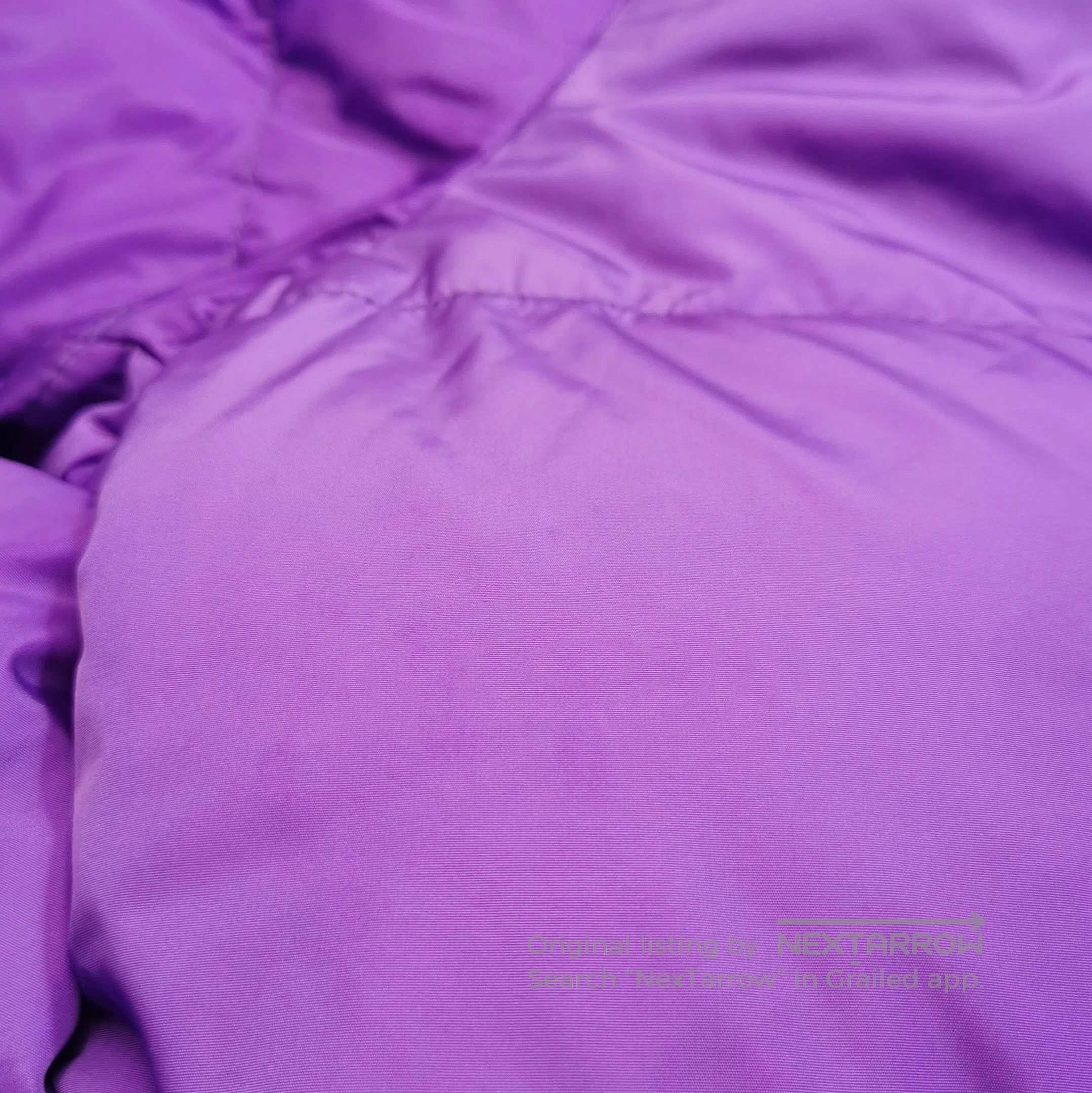 Prada Prada Logo Zip Puffer Jacket in Purple . Size US S / EU 44-46 / 1 - 8 Thumbnail