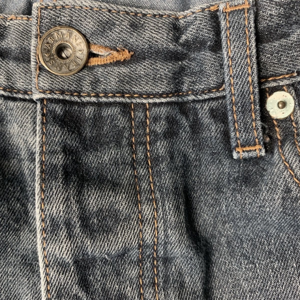 Armani × Vintage Armani Jeans Vintage Denim Size US 34 / EU 50 - 7 Thumbnail