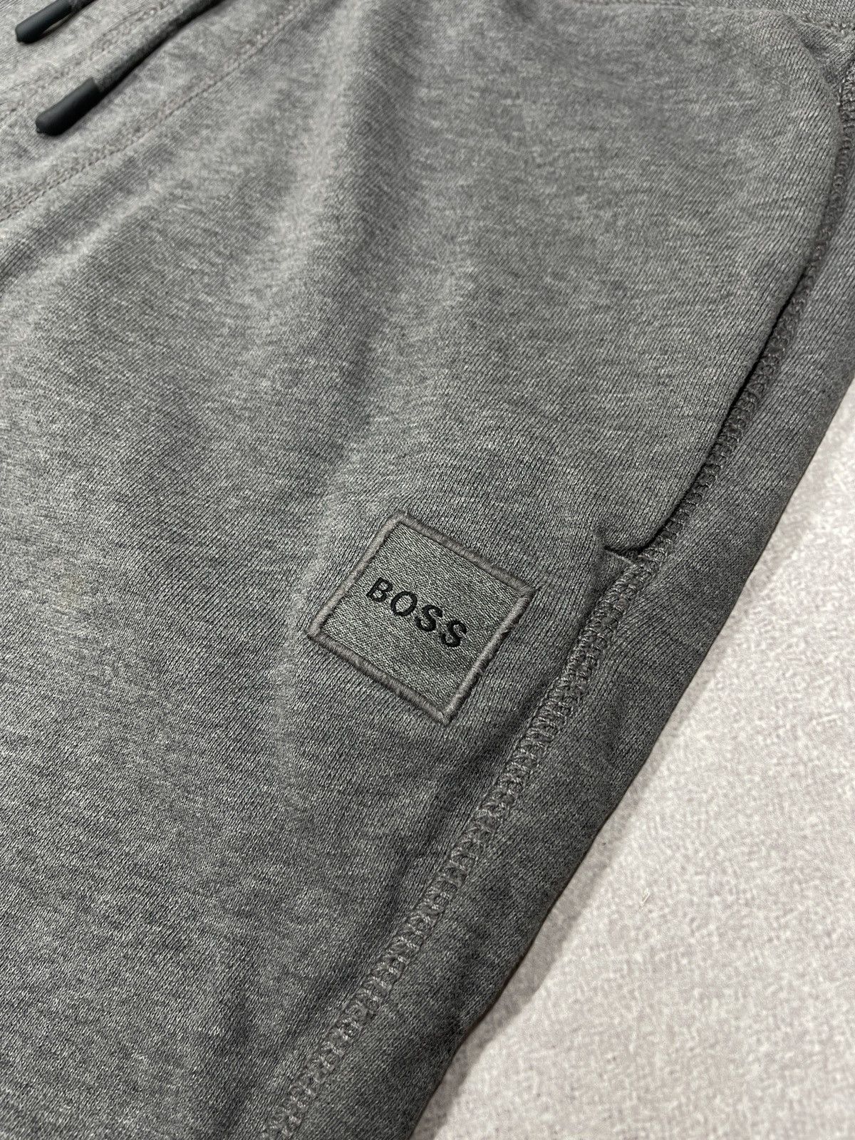 Hugo Boss Mens Hugo Boss Sestart Sweatpants Grey Size L Size US 34 / EU 50 - 4 Thumbnail