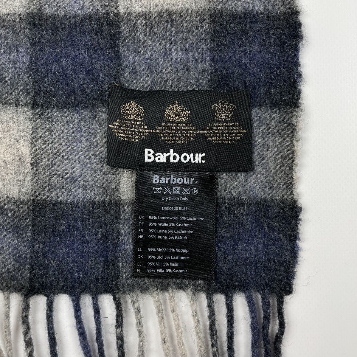 Barbour Vintage Barbour Wool Scarf Size ONE SIZE - 7 Thumbnail