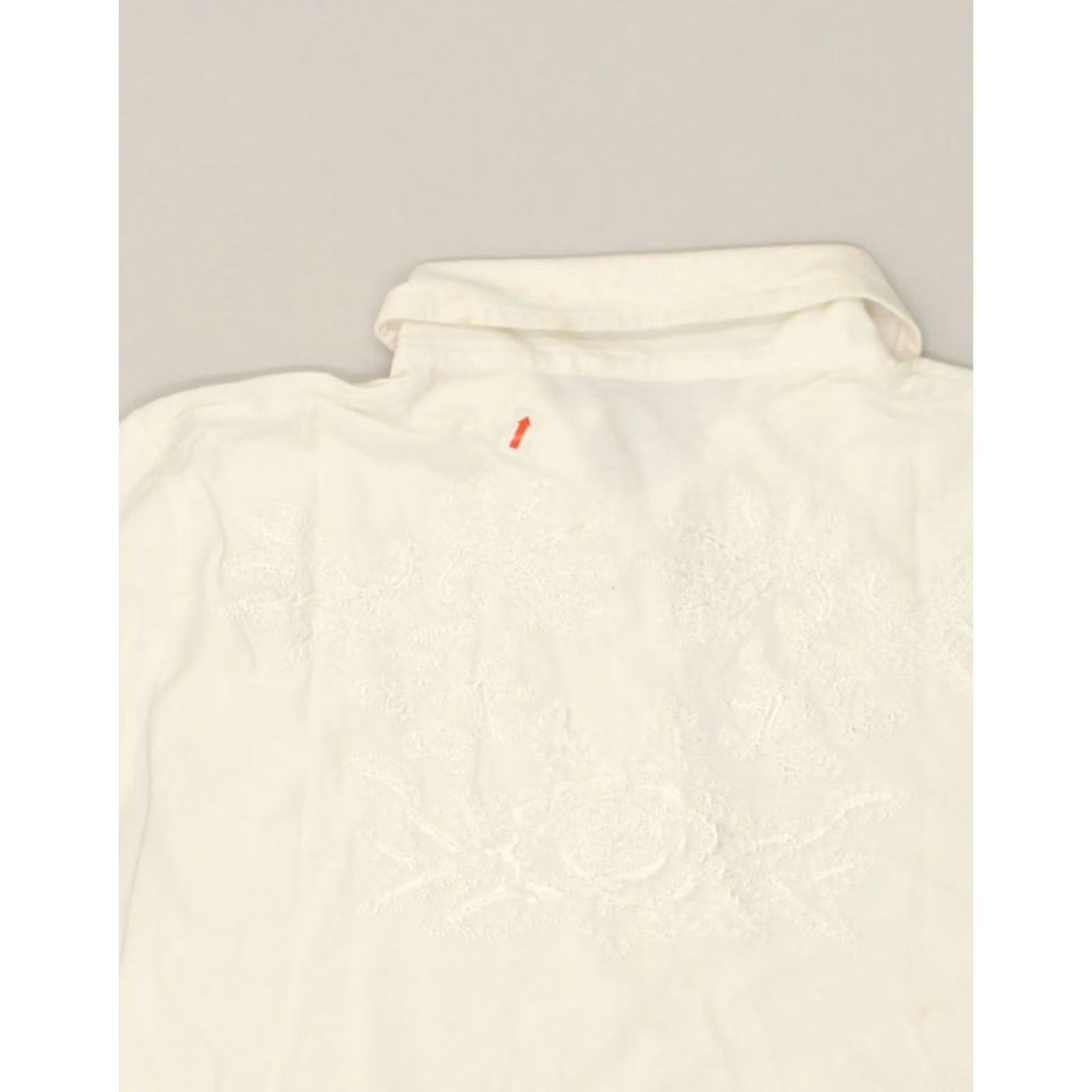 Guess GUESS Mens Polo Shirt Small White Cotton Size US S / EU 44-46 / 1 - 3 Thumbnail