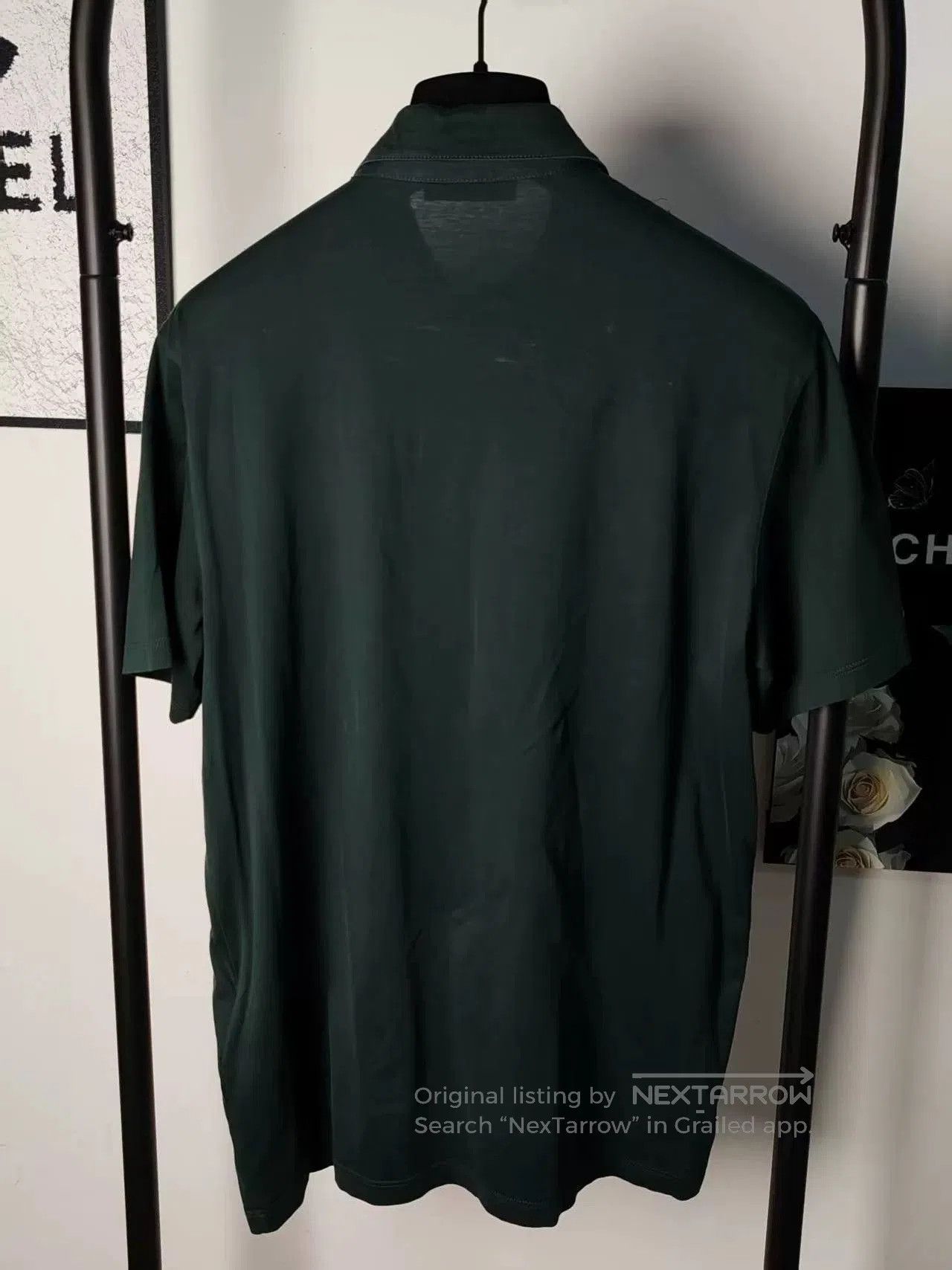 Prada Prada Pocket Logo Short Sleeve Shirt. Size US M / EU 48-50 / 2 - 2 Thumbnail