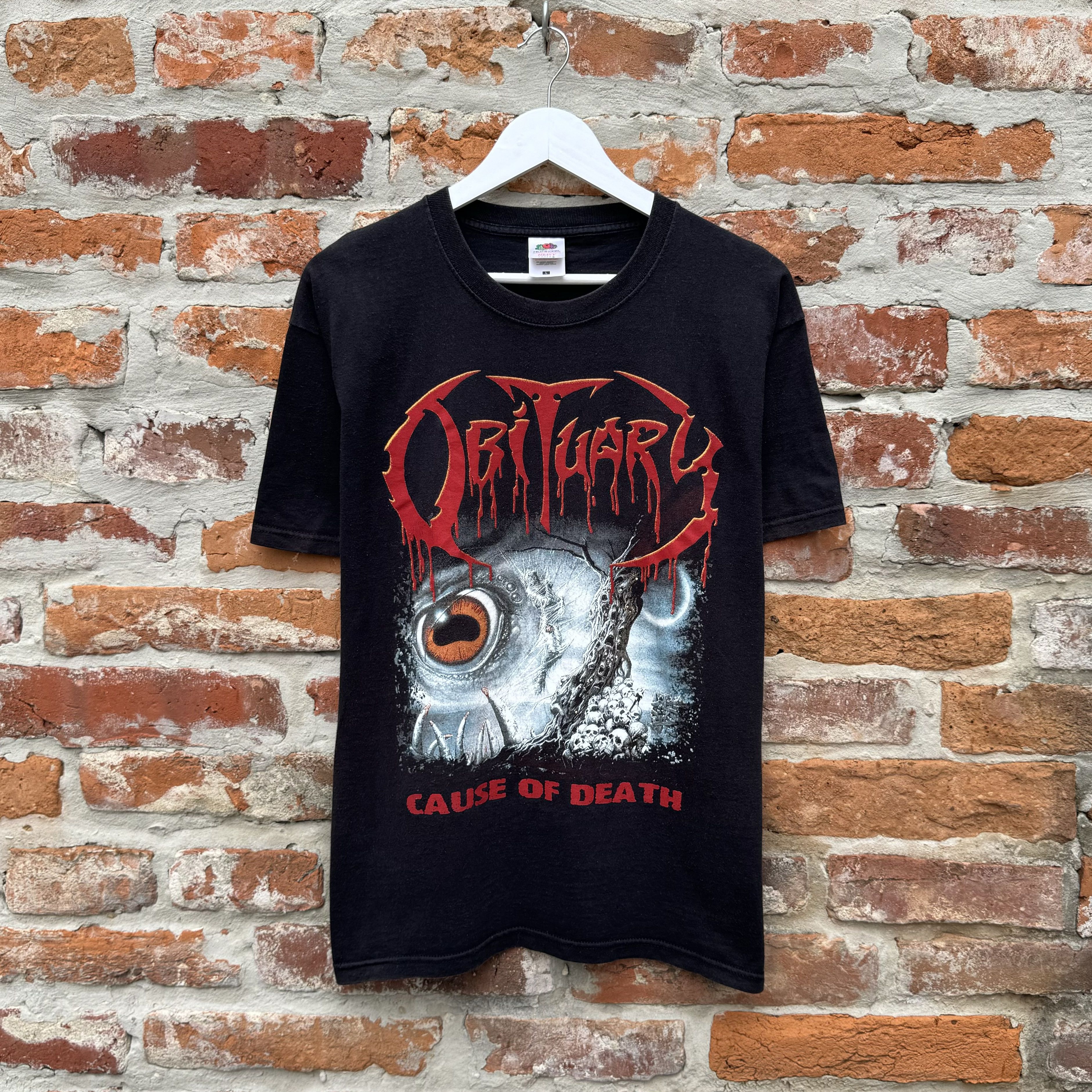 Band Tees Obituary Cause of Death Metal Band Tshirt Size US L / EU 52-54 / 3 - 1 Thumbnail