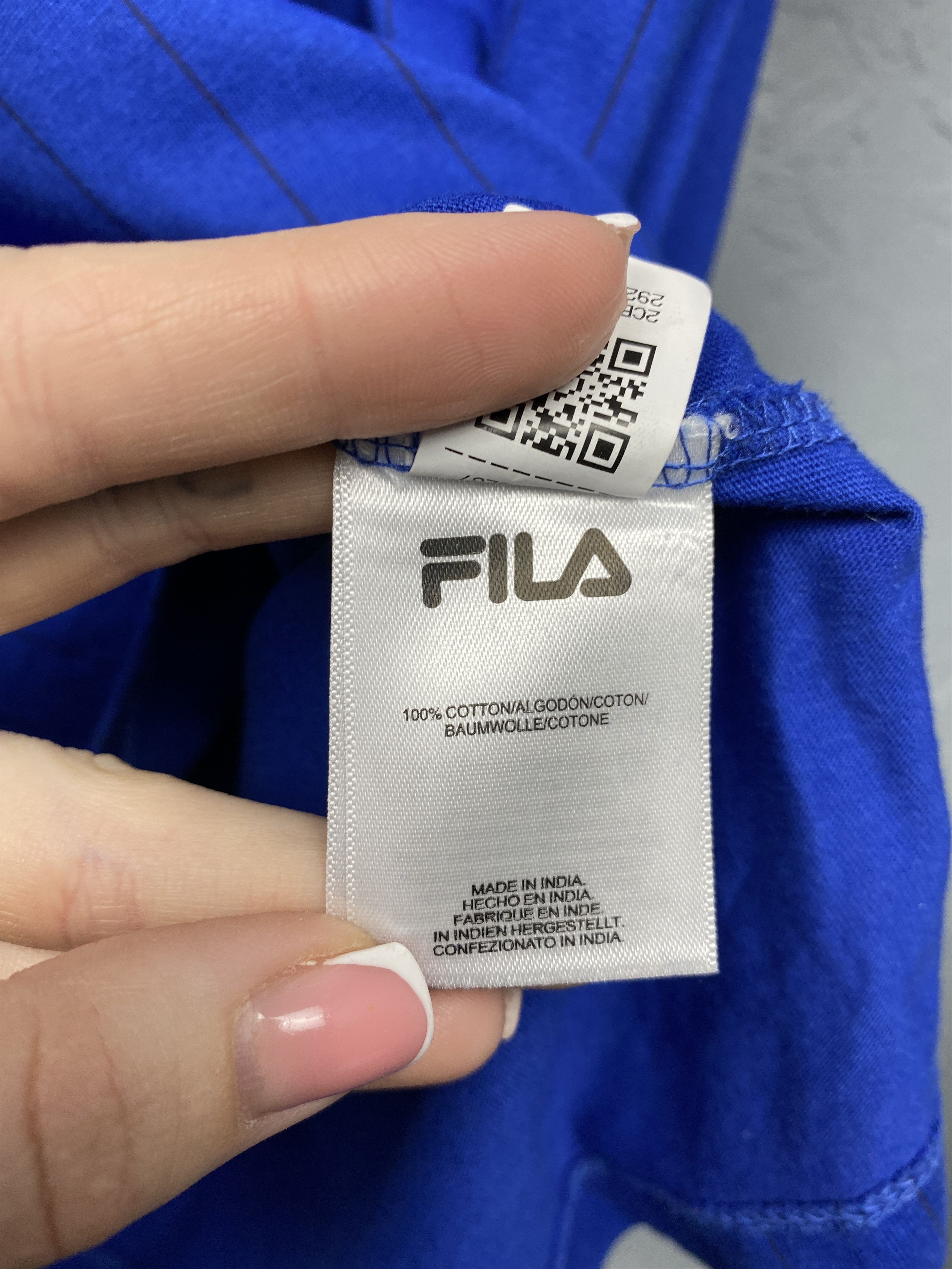 Fila Fila White Line Vintage Mens Polo Shirt Size US L / EU 52-54 / 3 - 7 Thumbnail