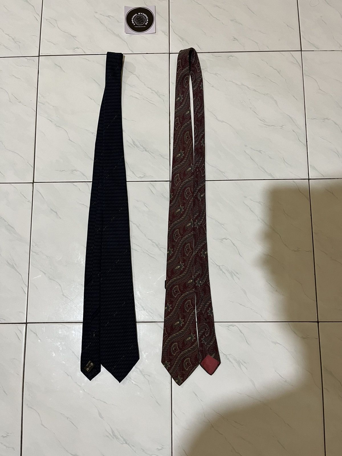 Designer 🔥Bundle 2 Ties Givenchy & Christian Dior Monsieur Size ONE SIZE - 1 Thumbnail