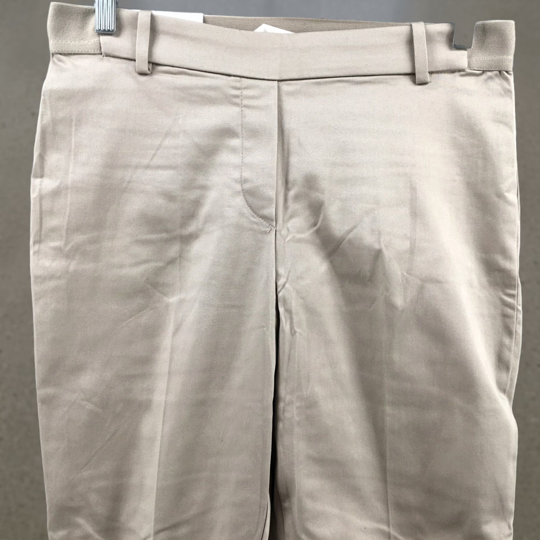H&M H&M Dress Pants Womens 8 Beige Mid Rise Casual Zip Dress Pants Women Size 30" / US 8 / IT 44 - 1 Thumbnail