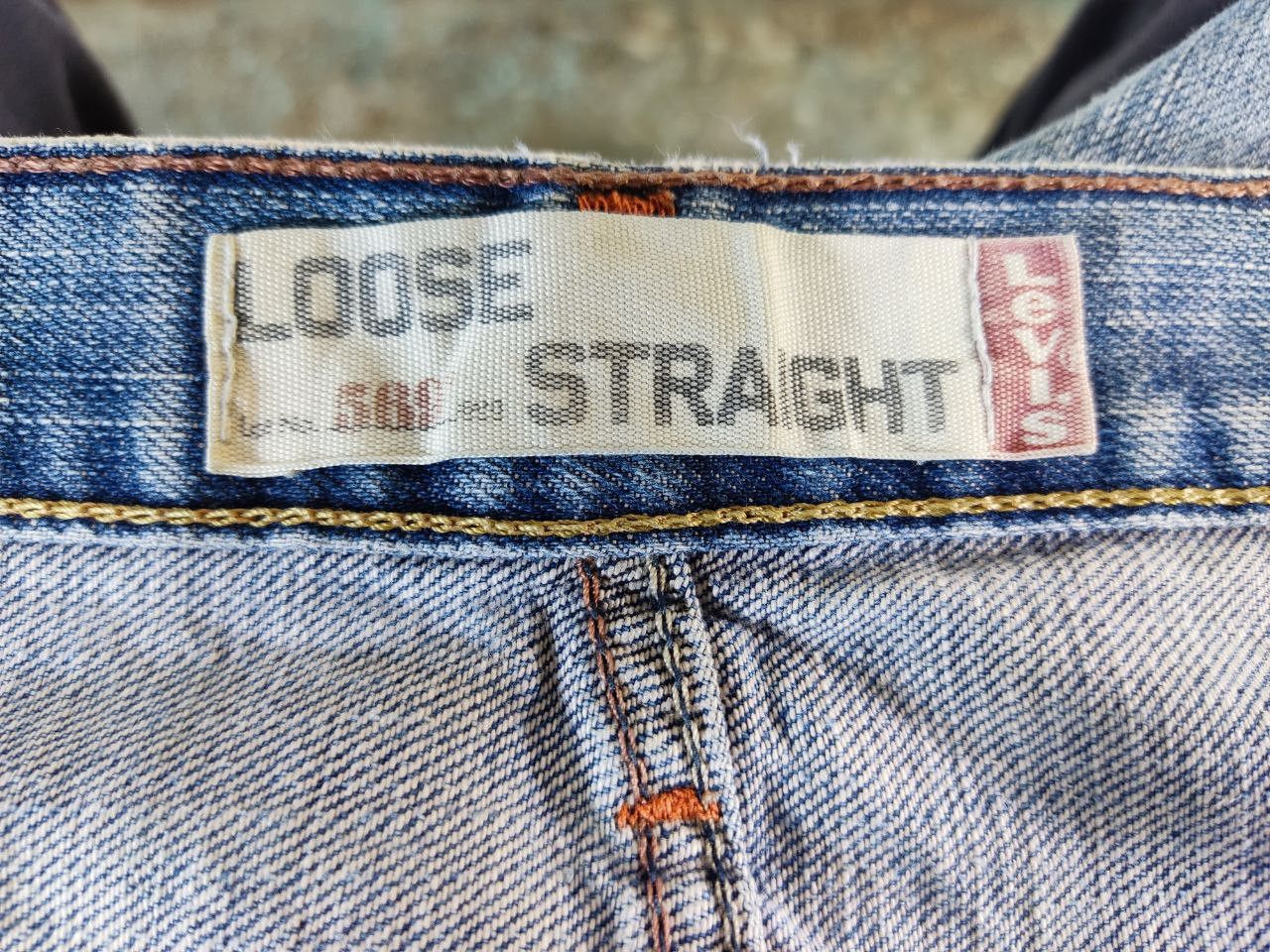 Levi's vintage levis 569 loose straight distressed denim Size US 44 / EU 60 - 5 Thumbnail