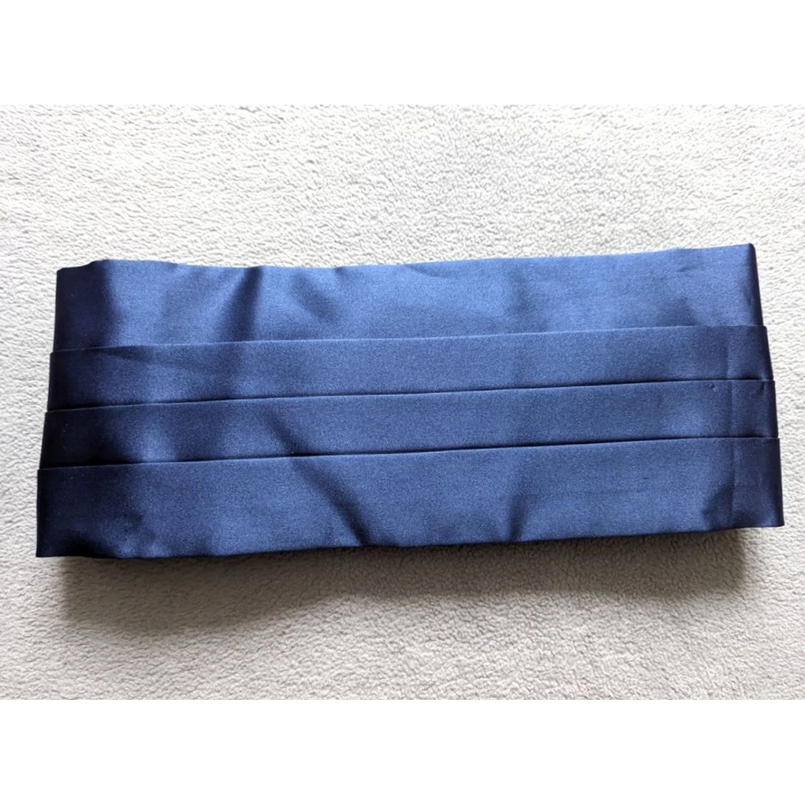 Vintage Moss Bros Cummerbund Blue Size ONE SIZE - 8 Thumbnail