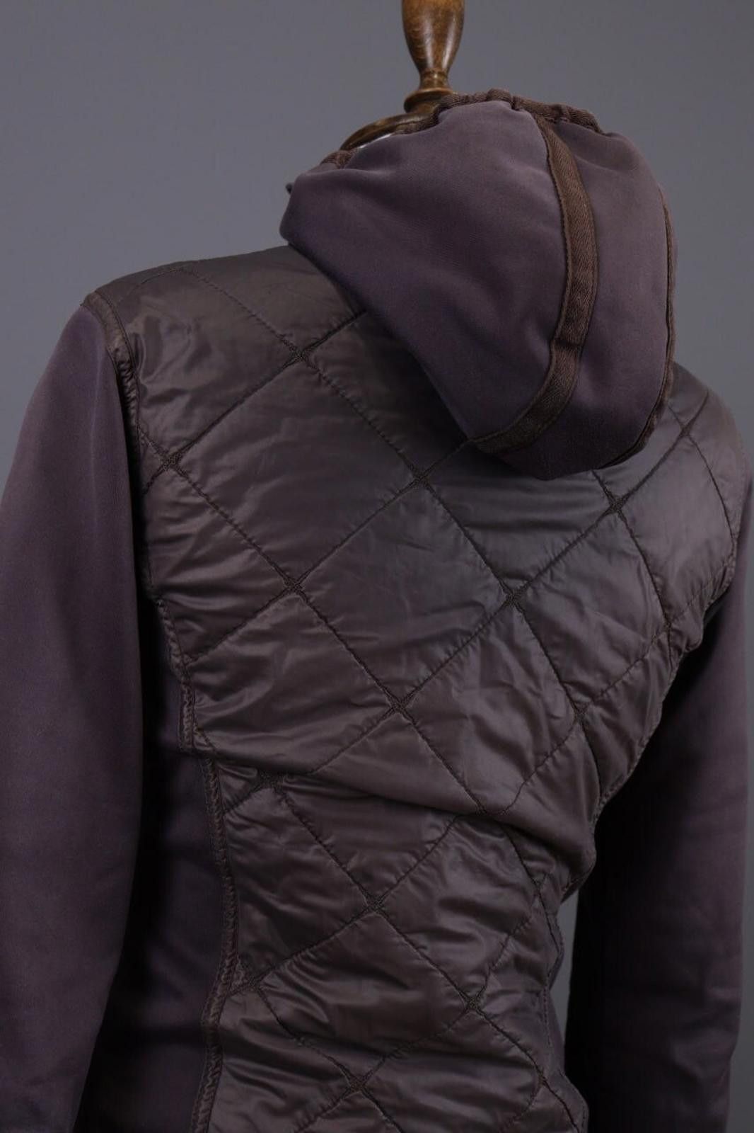 Frauenschuh Frauenschuh Brown Puffer Hooded Fleece Jacket Size S Size S / US 4 / IT 40 - 11 Thumbnail