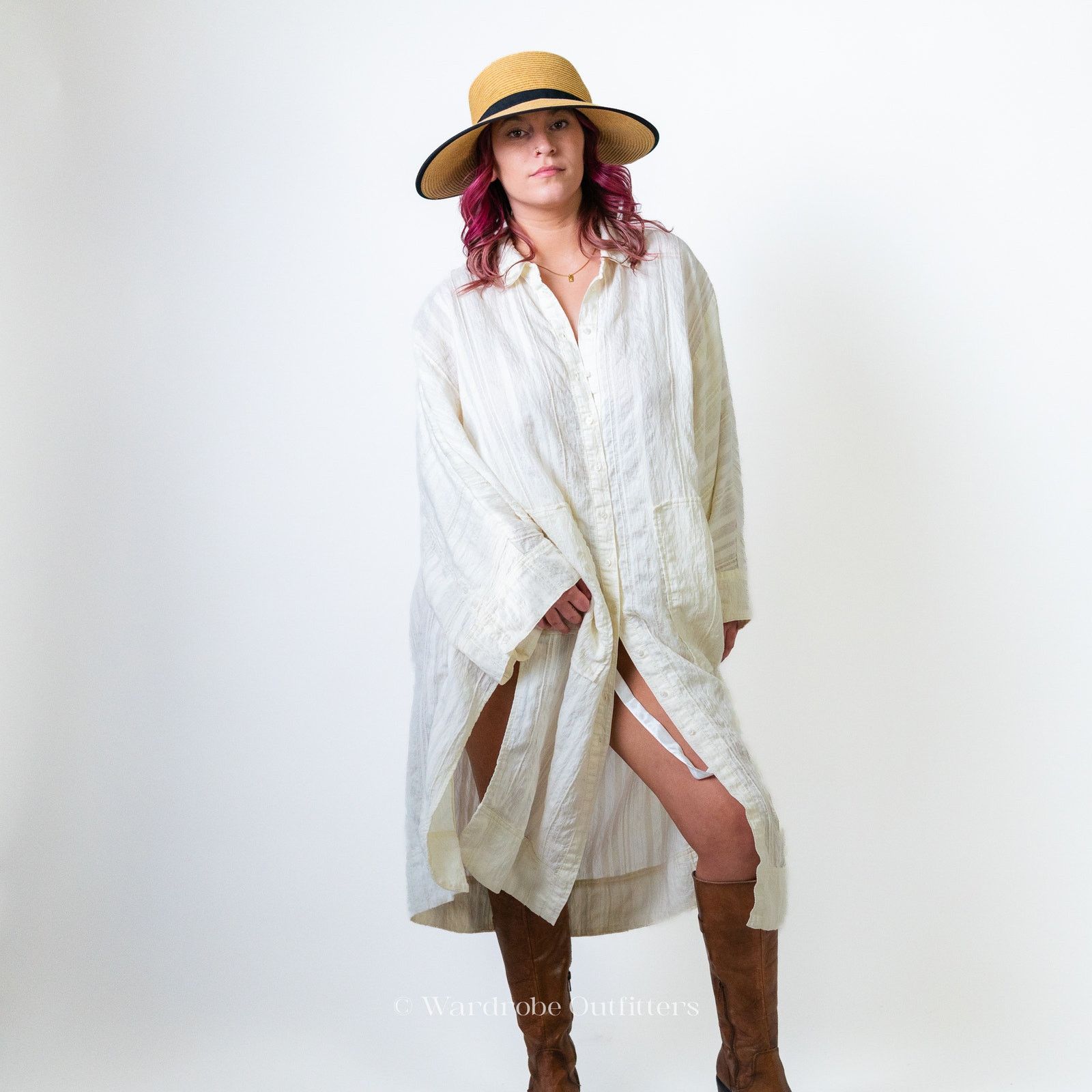 Free People Free People Oversized Dress Tunic - XS Size XS / US 0-2 / IT 36-38 - 3 Thumbnail