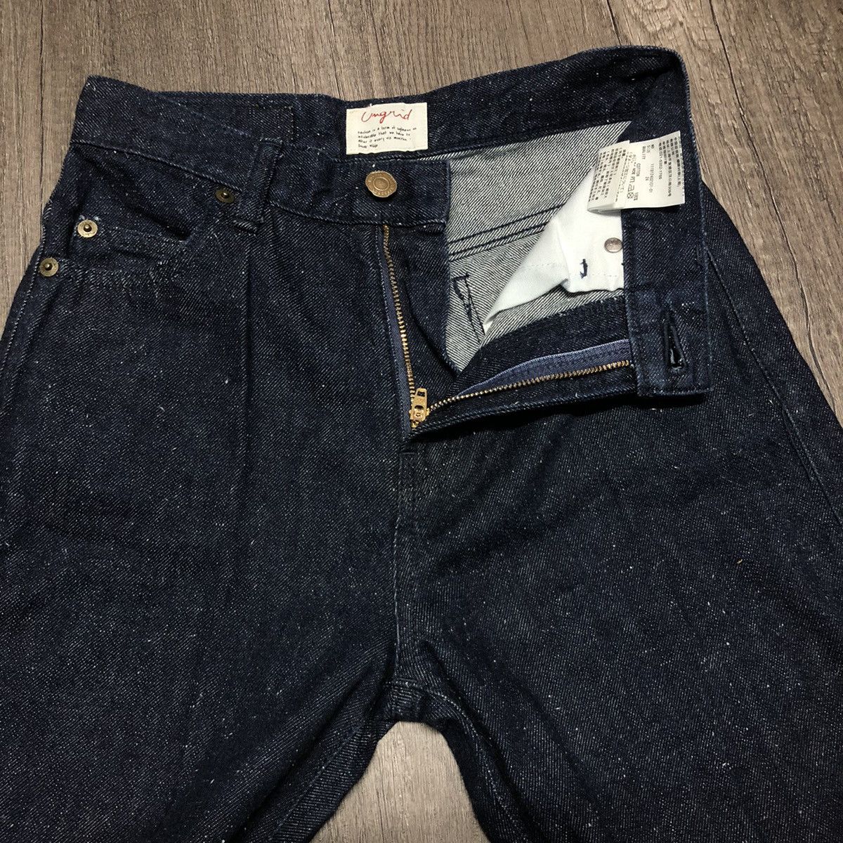 Designer × Japanese Brand × Vintage Vintage Denim Ungrid Flared Boot Cut Leg Jeans Size 27" / US 4 / IT 40 - 12 Thumbnail