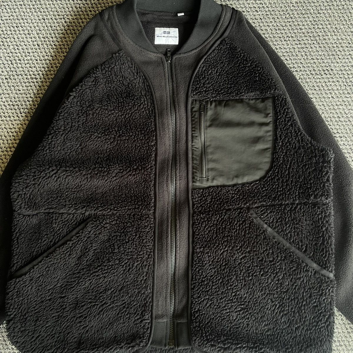 White Mountaineering White Mountaineering Uniqlo Sweater Fleece Size US XL / EU 56 / 4 - 3 Thumbnail