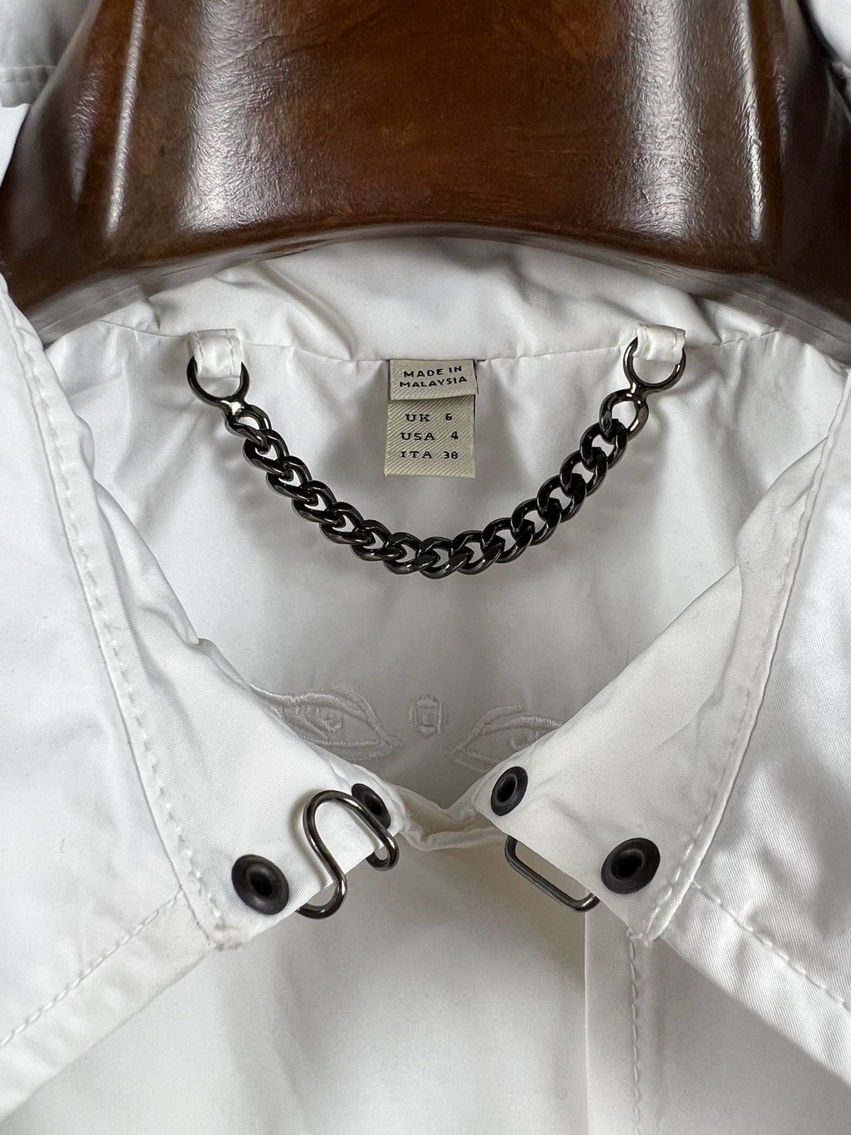 Burberry × Designer Burberry London women’s short Trench Coat double breasted Size XS / US 0-2 / IT 36-38 - 15 Thumbnail