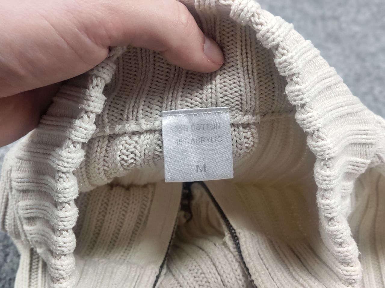 Japanese Brand Vintage if six was nine Zip ribbed sweater Hysteric Y2K LGB Size US S / EU 44-46 / 1 - 11 Thumbnail