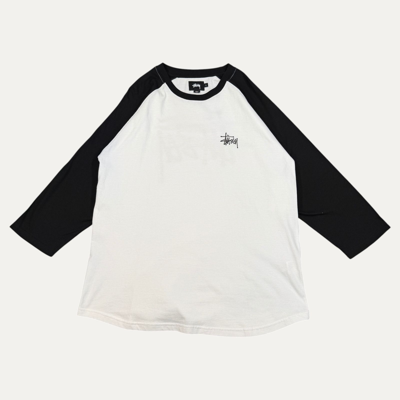Stussy Stussy Basic Raglan T-Shirt Size US L / EU 52-54 / 3 - 1 Thumbnail