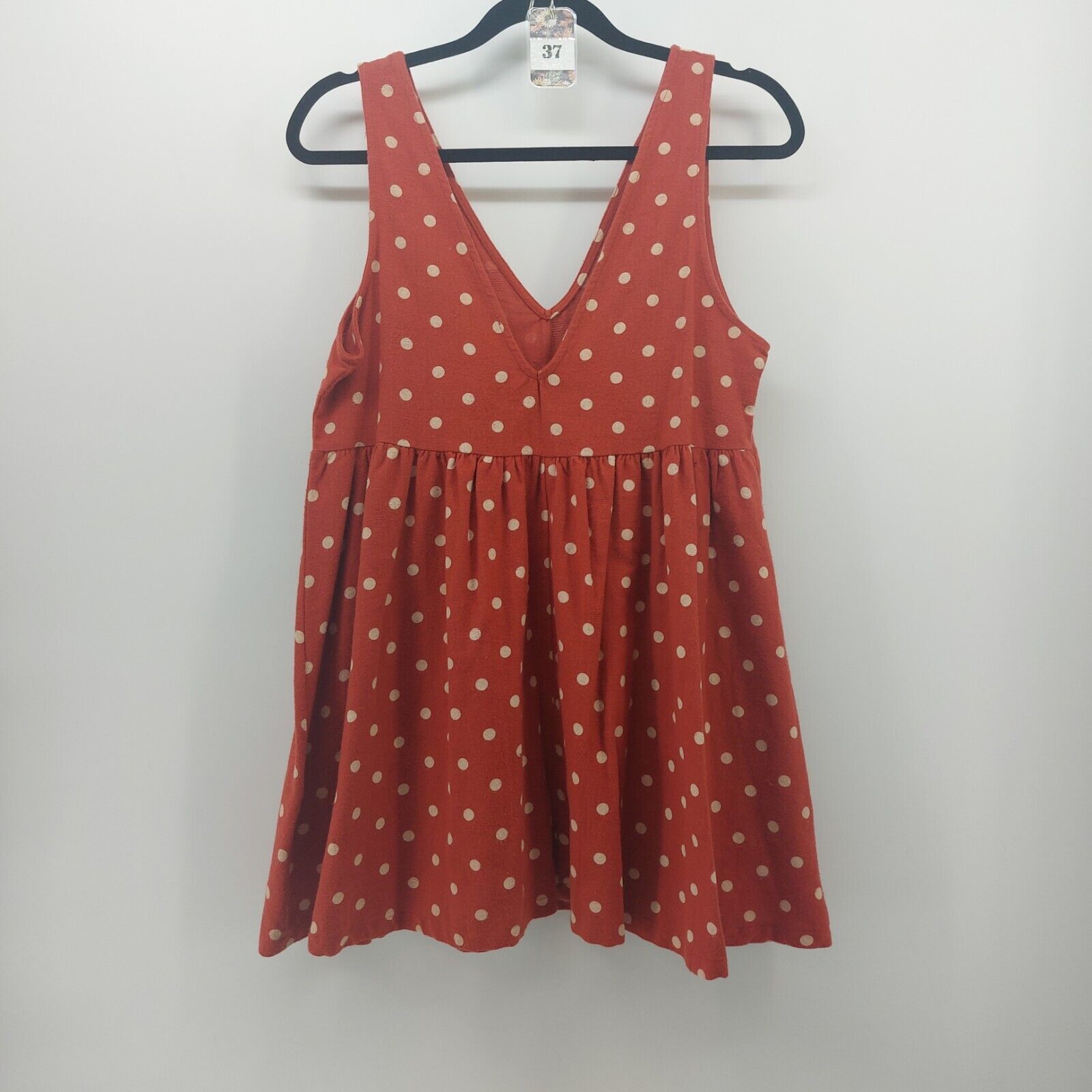 Other Audrey 3+1 Red Splatter Polka Dot Small Dress Tunic Dress Size S / US 4 / IT 40 - 2 Thumbnail