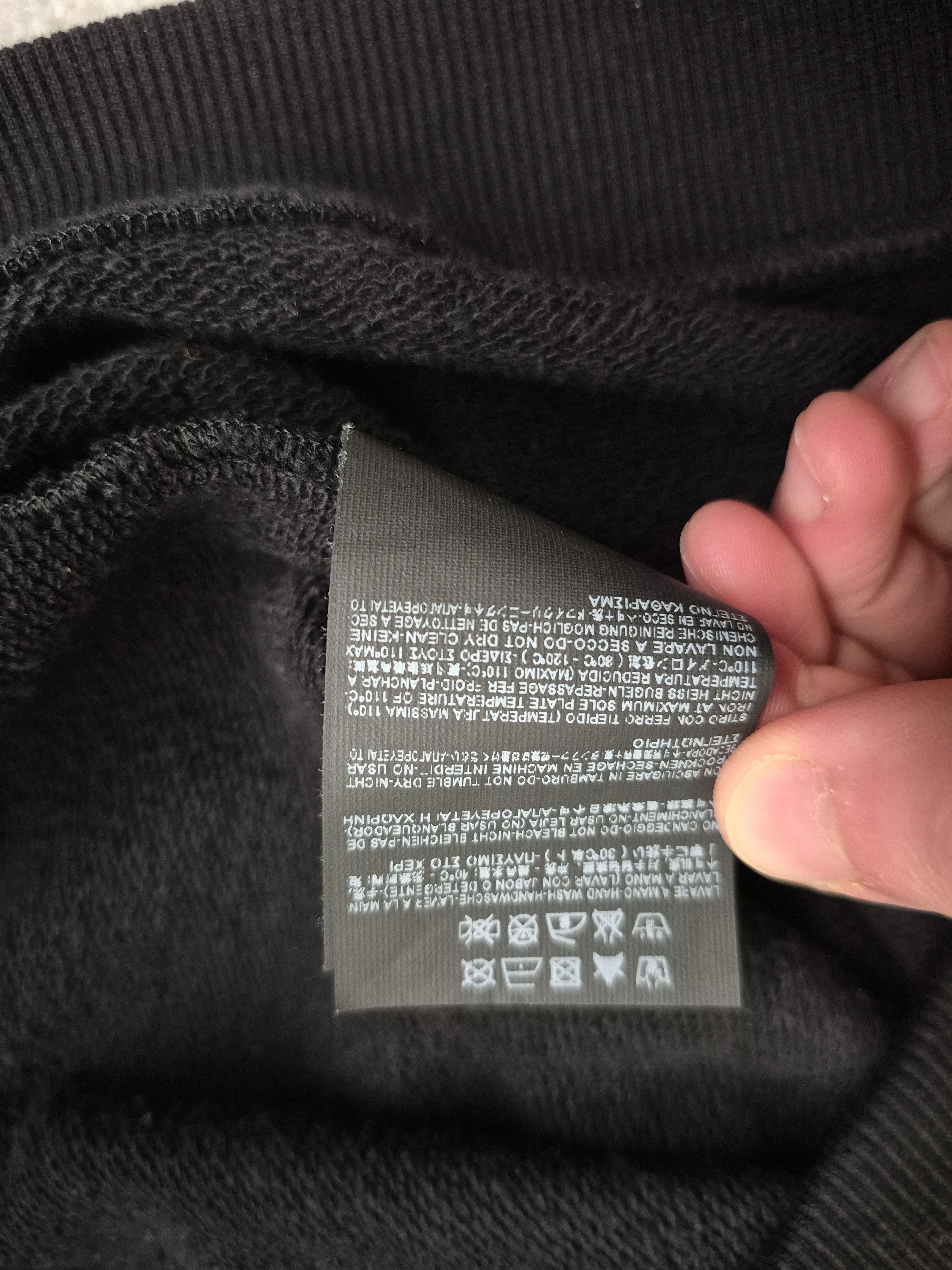 Saint Laurent Paris SAINT LAURENT ZIP NECK HEDI SWEAT MEDIUM BLACK Size US S / EU 44-46 / 1 - 4 Thumbnail