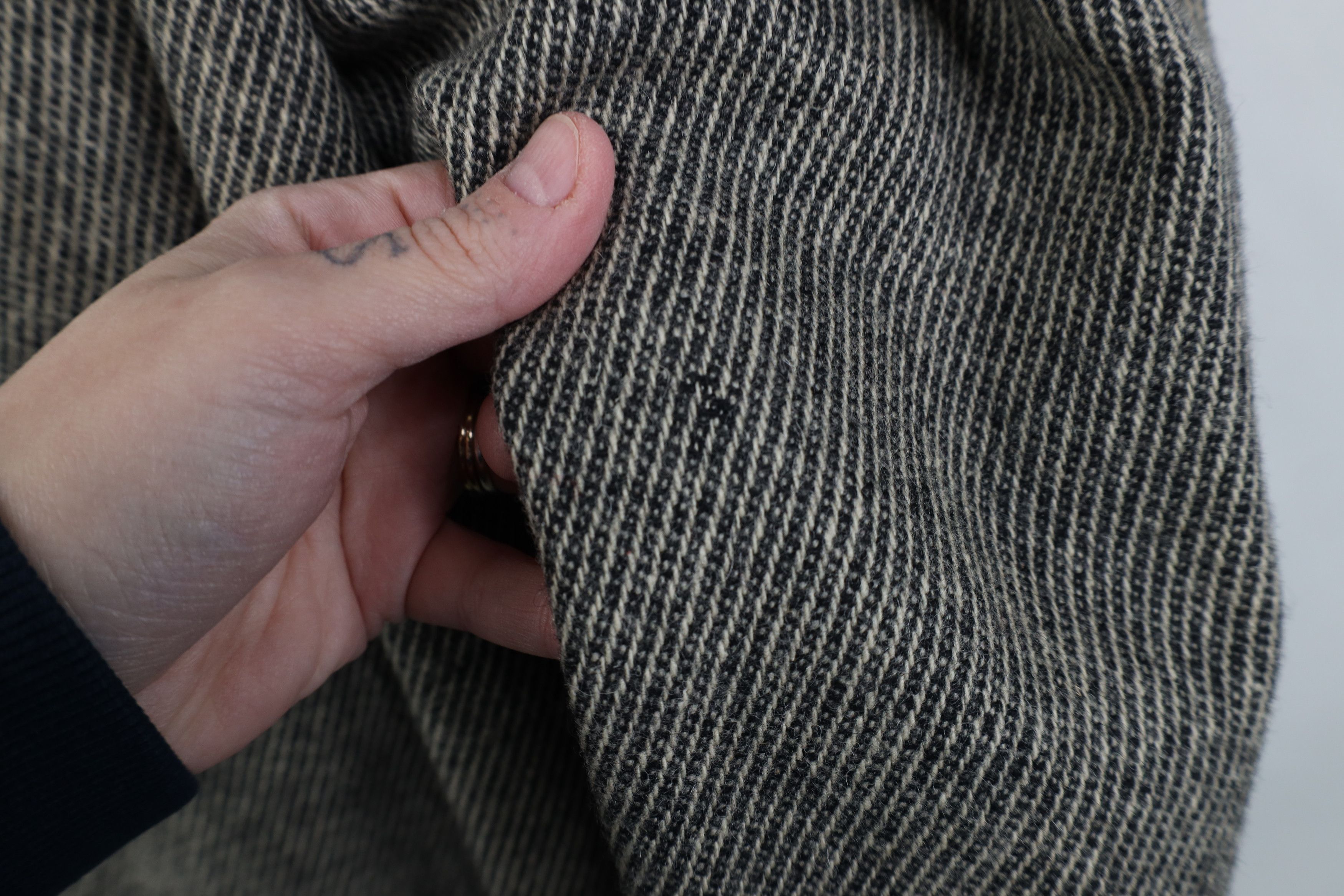 Vintage Vintage 50s Streetwear Lined Overcoat Jacket Gray USA Size US XXL / EU 58 / 5 - 12 Thumbnail