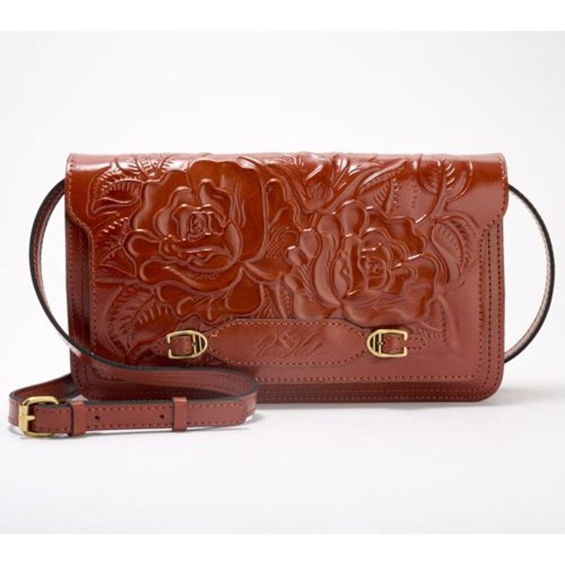 Other Patricia Nash Monta Leather Crossbody Clutch Bla Size ONE SIZE - 20 Thumbnail