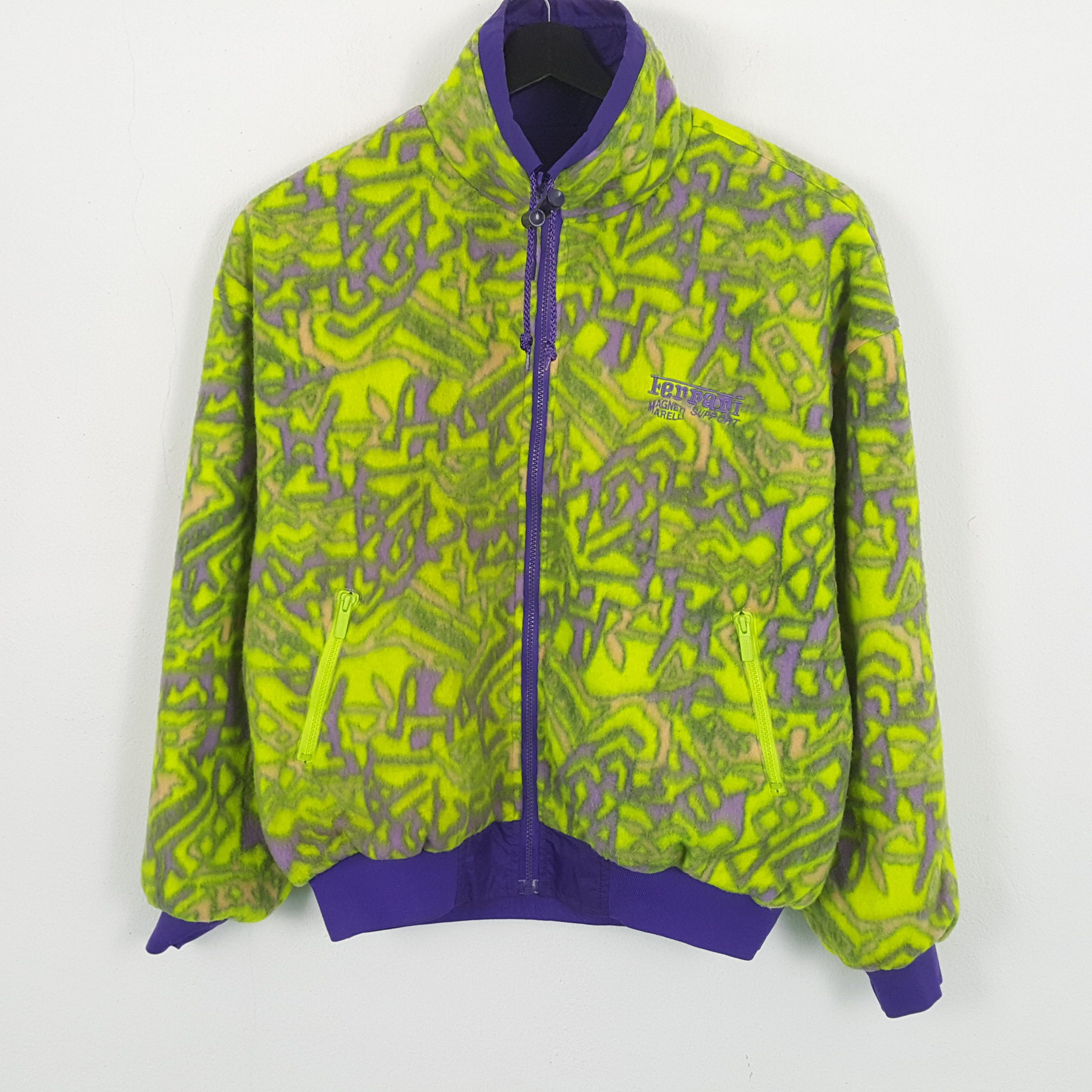 Ferrari × Vintage FERRARI MAGNETI MAREELI F1 Racing Style Reversible Jacket Size US XL / EU 56 / 4 - 5 Thumbnail