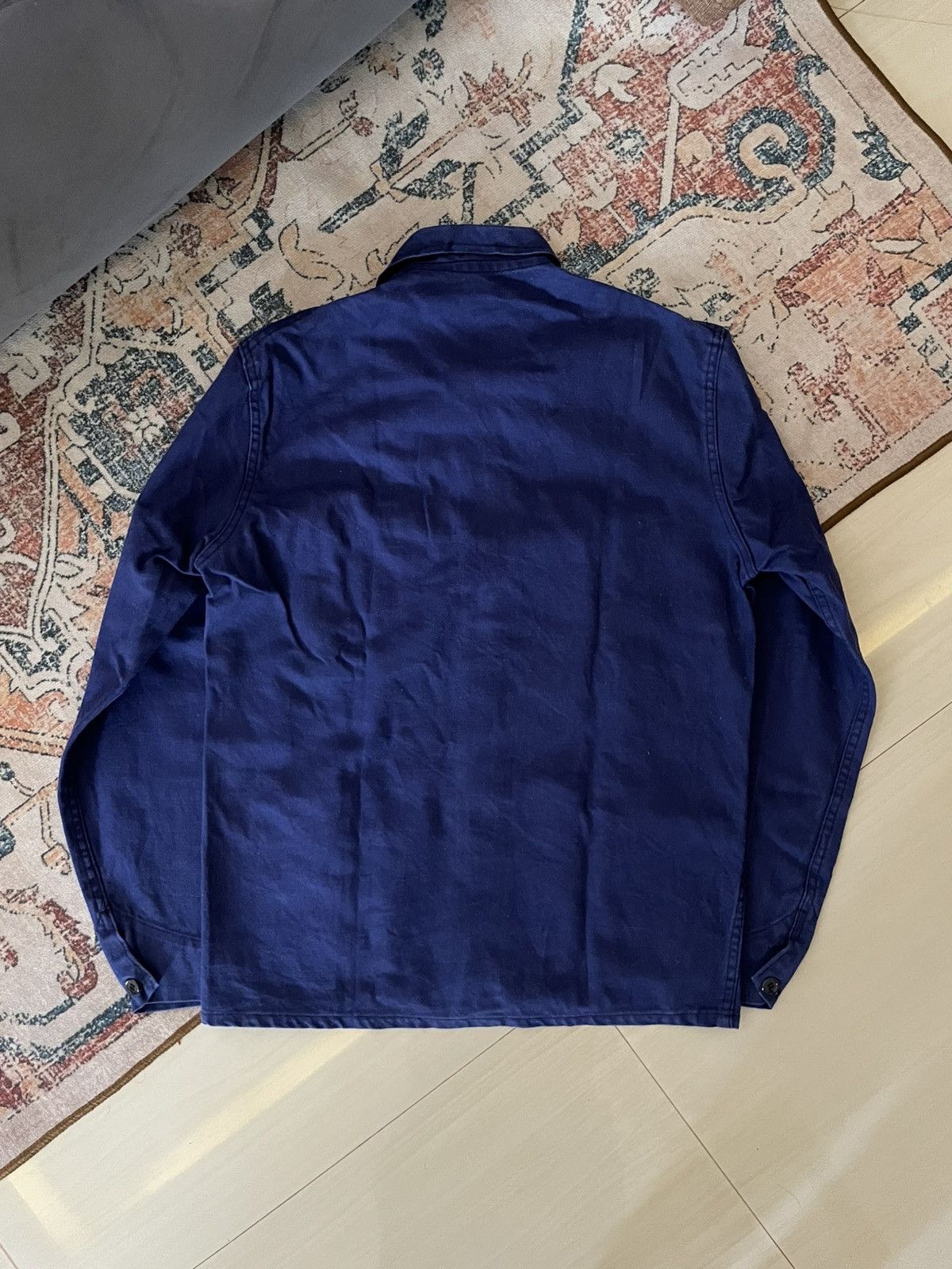 Le Laboureur Vintage 60s French Work Chore Jacket Size US S / EU 44-46 / 1 - 4 Thumbnail