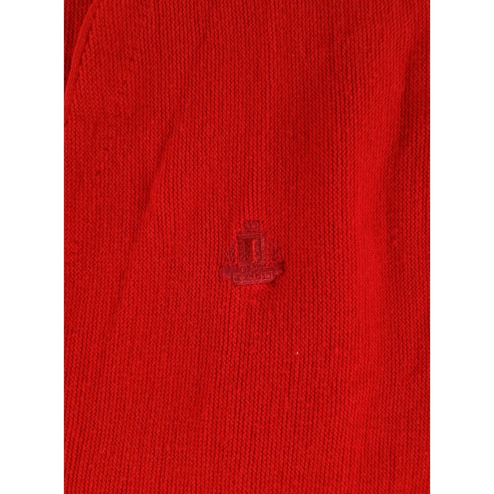 Izod VINTAGE Izod Cardigan Sweater Red Long Sleeve Mens L 80s 90s Acrylic VTG Red Mens L Size US L / EU 52-54 / 3 - 2 Thumbnail