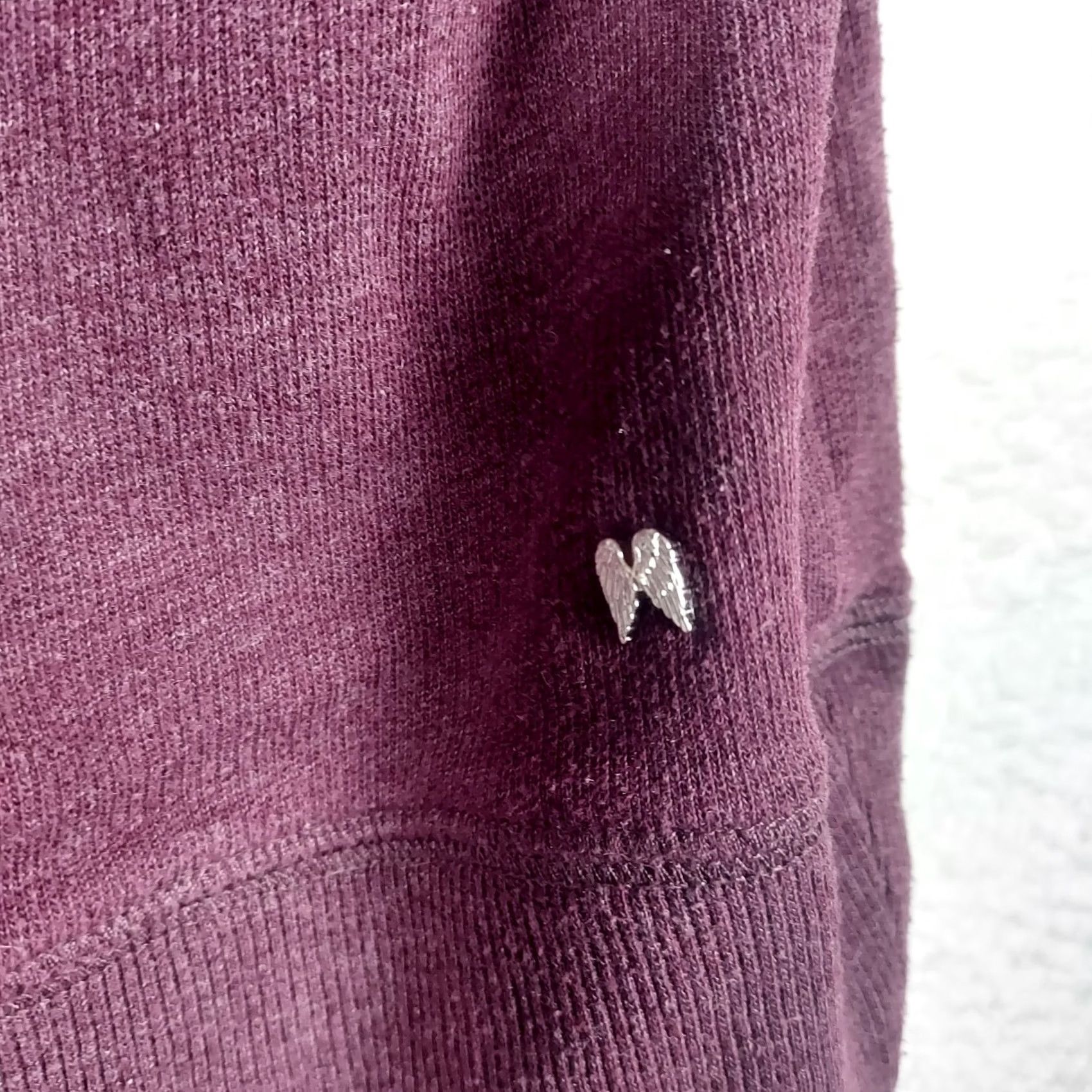 Victoria's Secret VICTORIA'S SECRET PINK Sweatshirt Shirt Womens Maroon Cowl Neck Long Sleeve Tunic Logo PullOver Size M Regular Winter Fall Spring Size M / US 6-8 / IT 42-44 - 5 Thumbnail