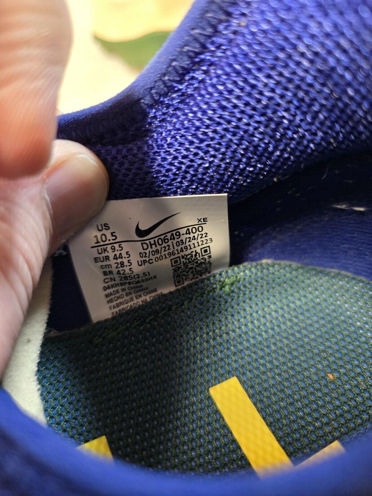 Nike Sz 10.5 - Nike Air Zoom Terra Kiger 8 Deep Royal DH0649 400 Size US 10.5 / EU 43-44 - 6 Thumbnail
