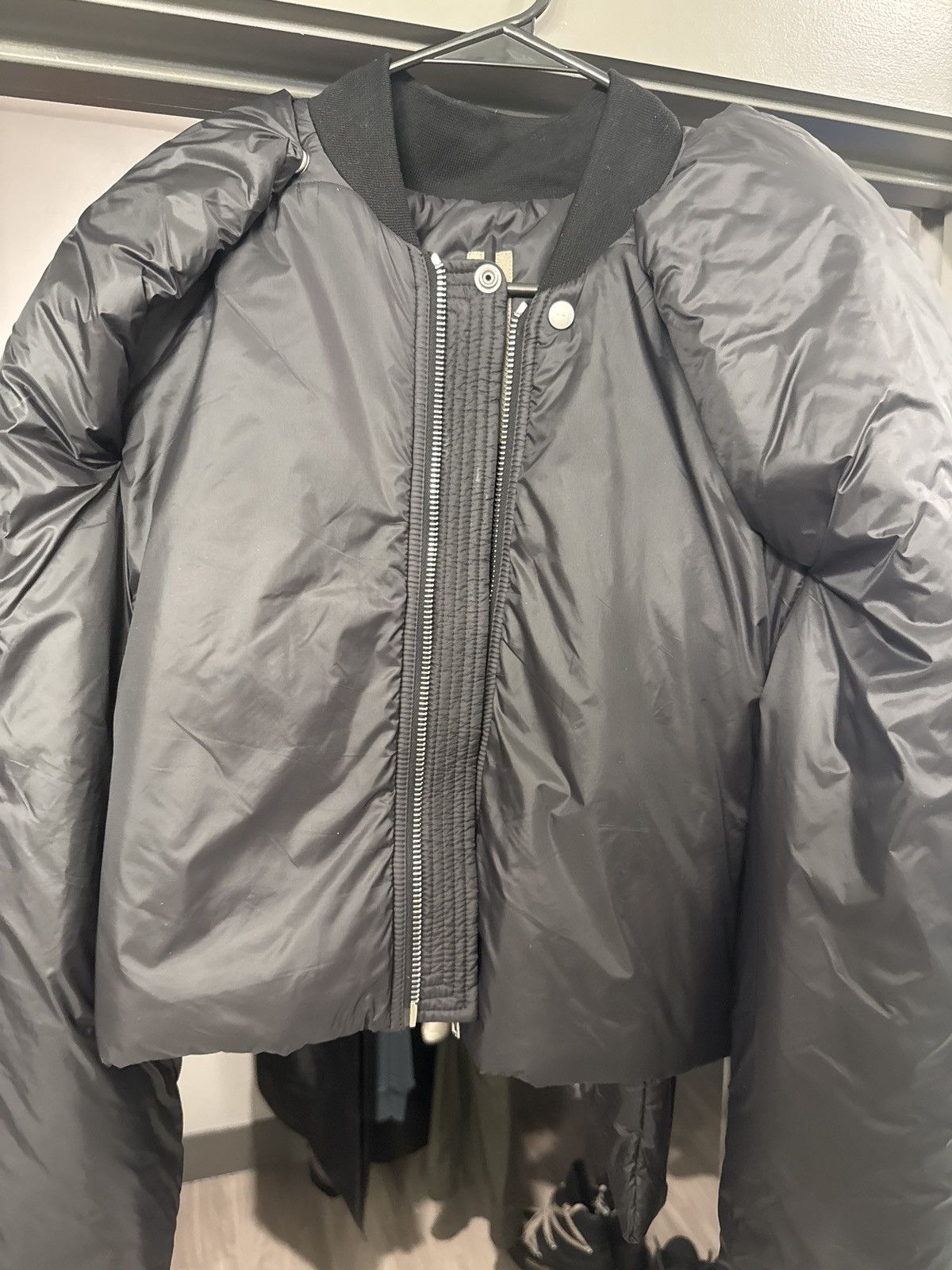 Rick Owens Drkshdw Rick Owens DRKSHDW Convertible Jacket Size US XL / EU 56 / 4 - 2 Thumbnail