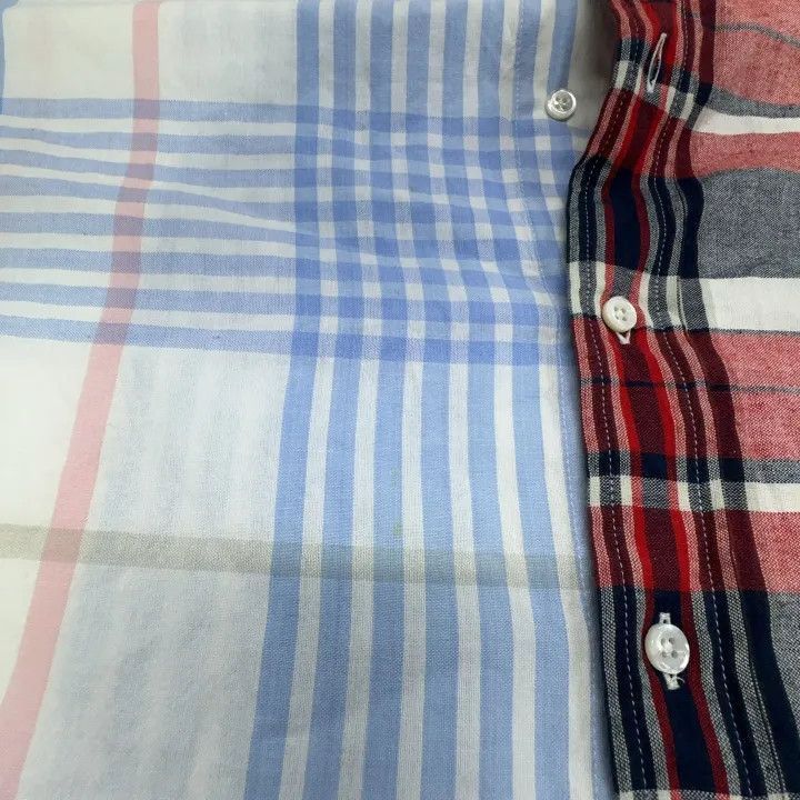 Thom Browne Thom Browne Colorful Checkered Button-Up Shirt -2507 Size US M / EU 48-50 / 2 - 5 Thumbnail